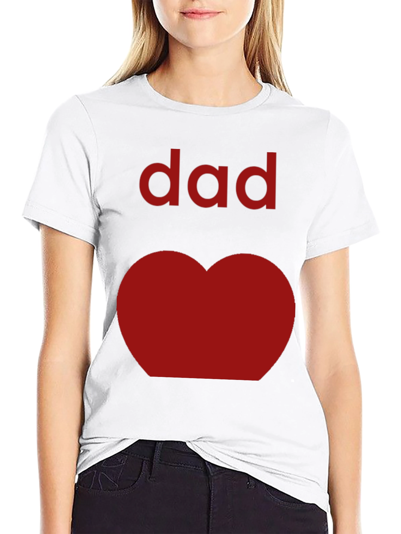 Dad Heart T-Shirt - Fathers Day Tee