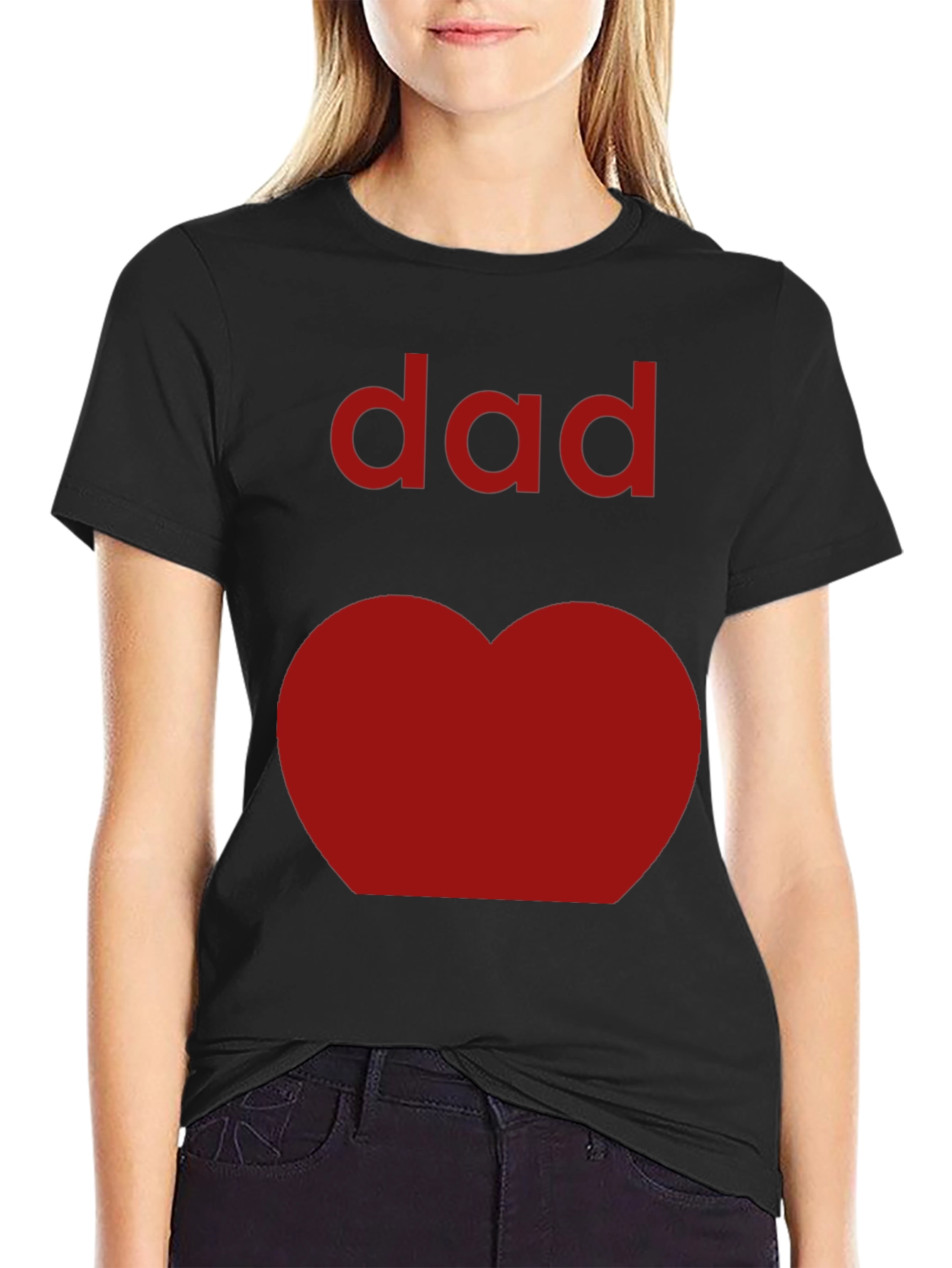 Dad Heart T-Shirt - Fathers Day Tee