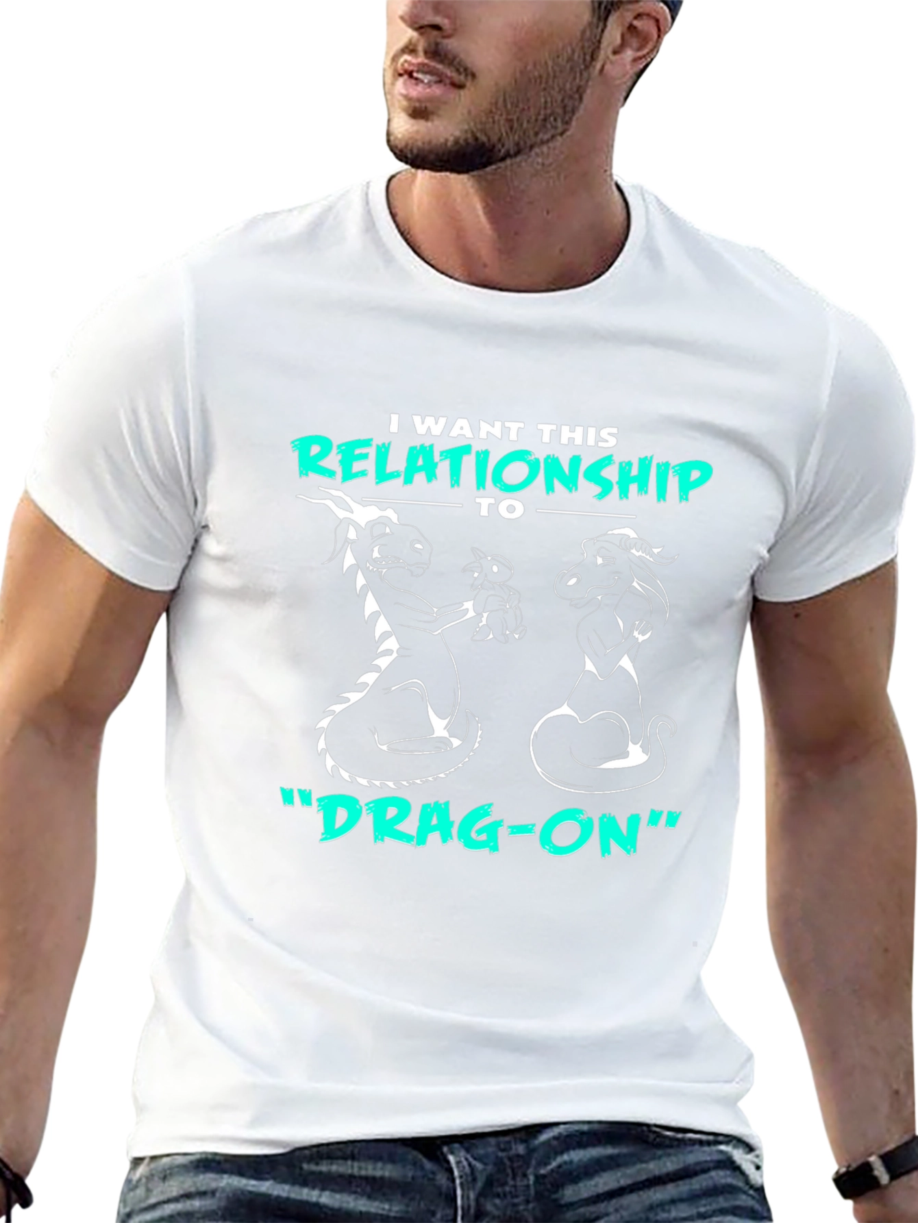 Dragon Relationship Graphic T-Shirt