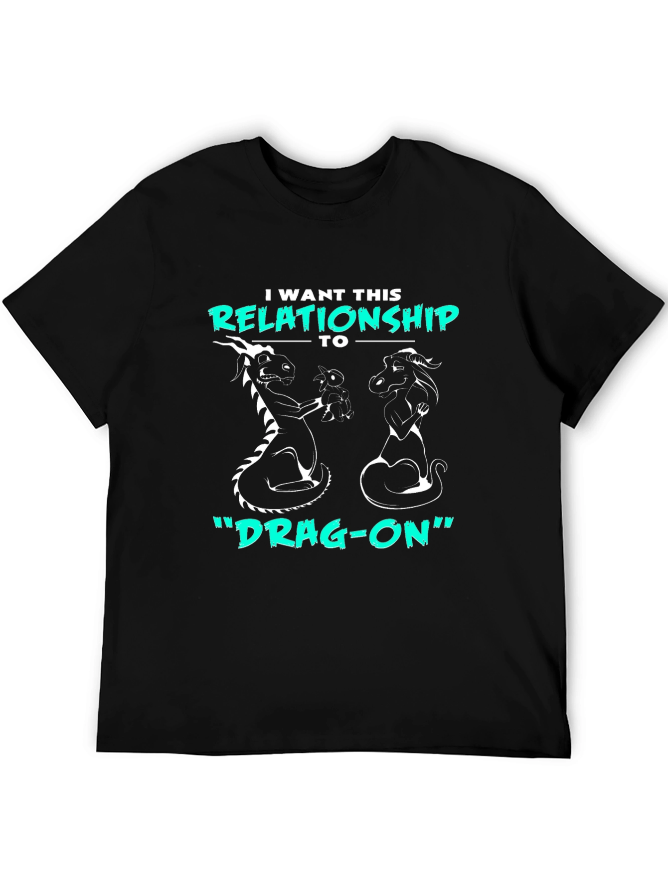 Dragon Relationship Graphic T-Shirt