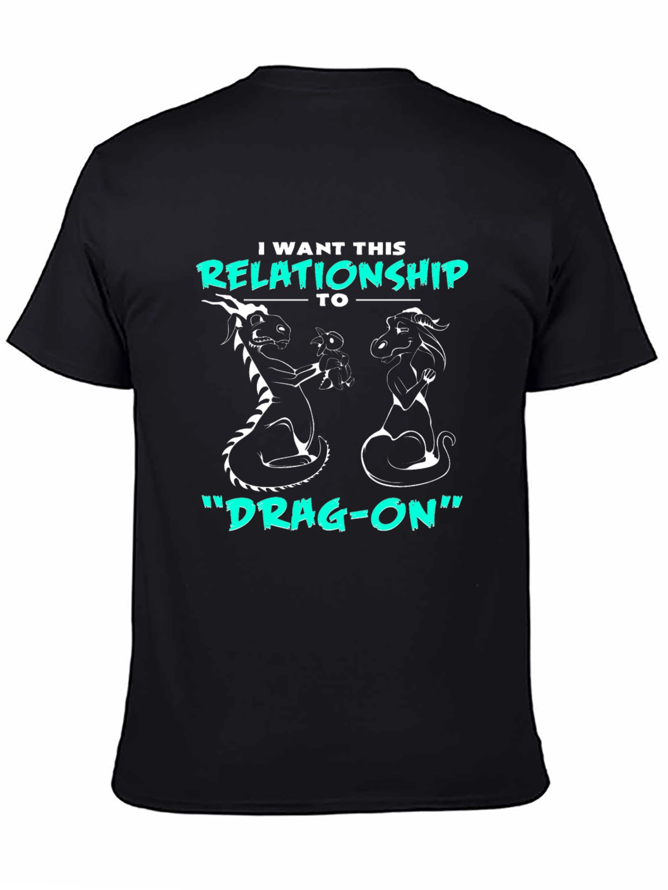 Dragon Relationship Graphic T-Shirt