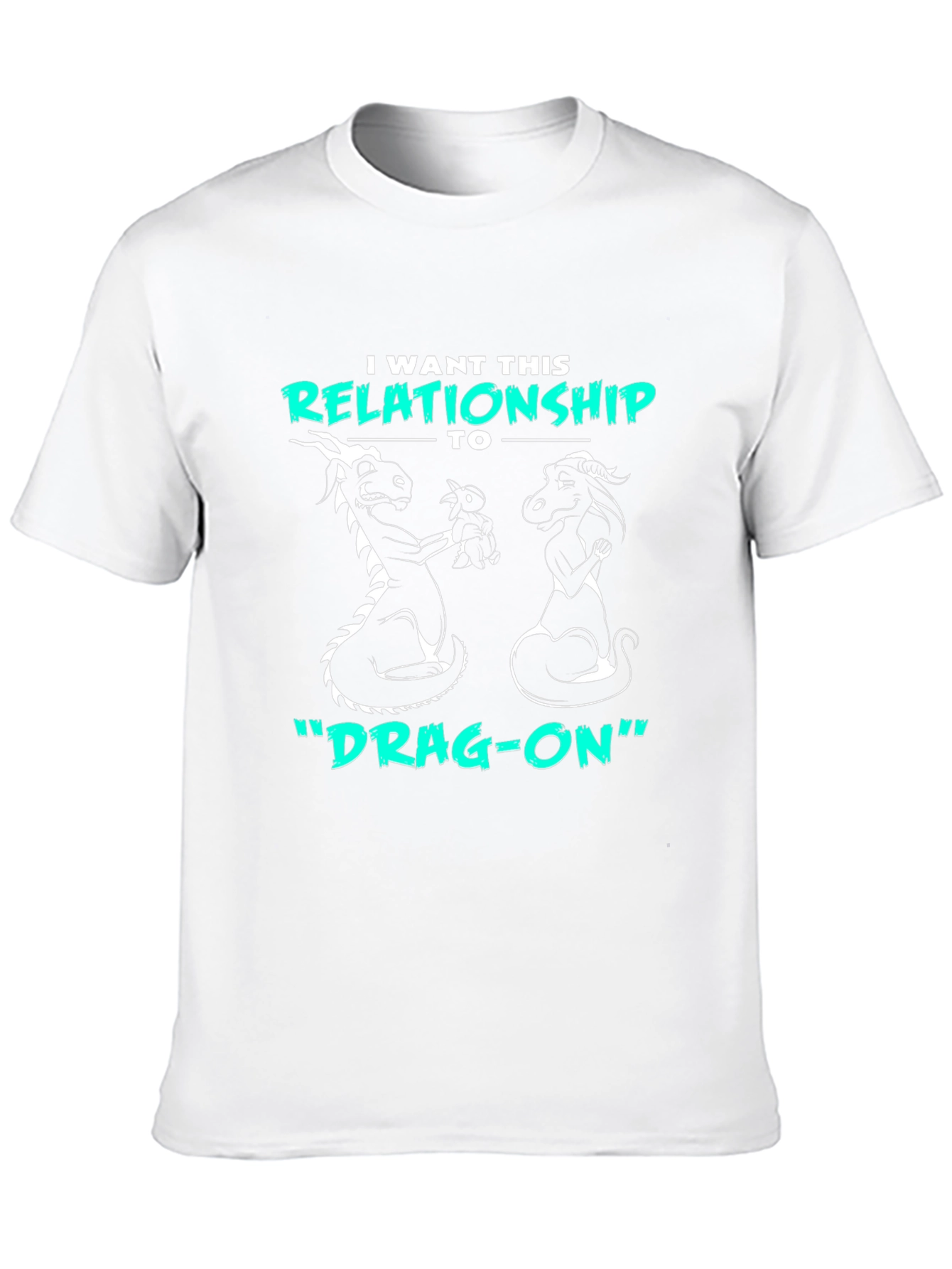 Dragon Relationship Graphic T-Shirt