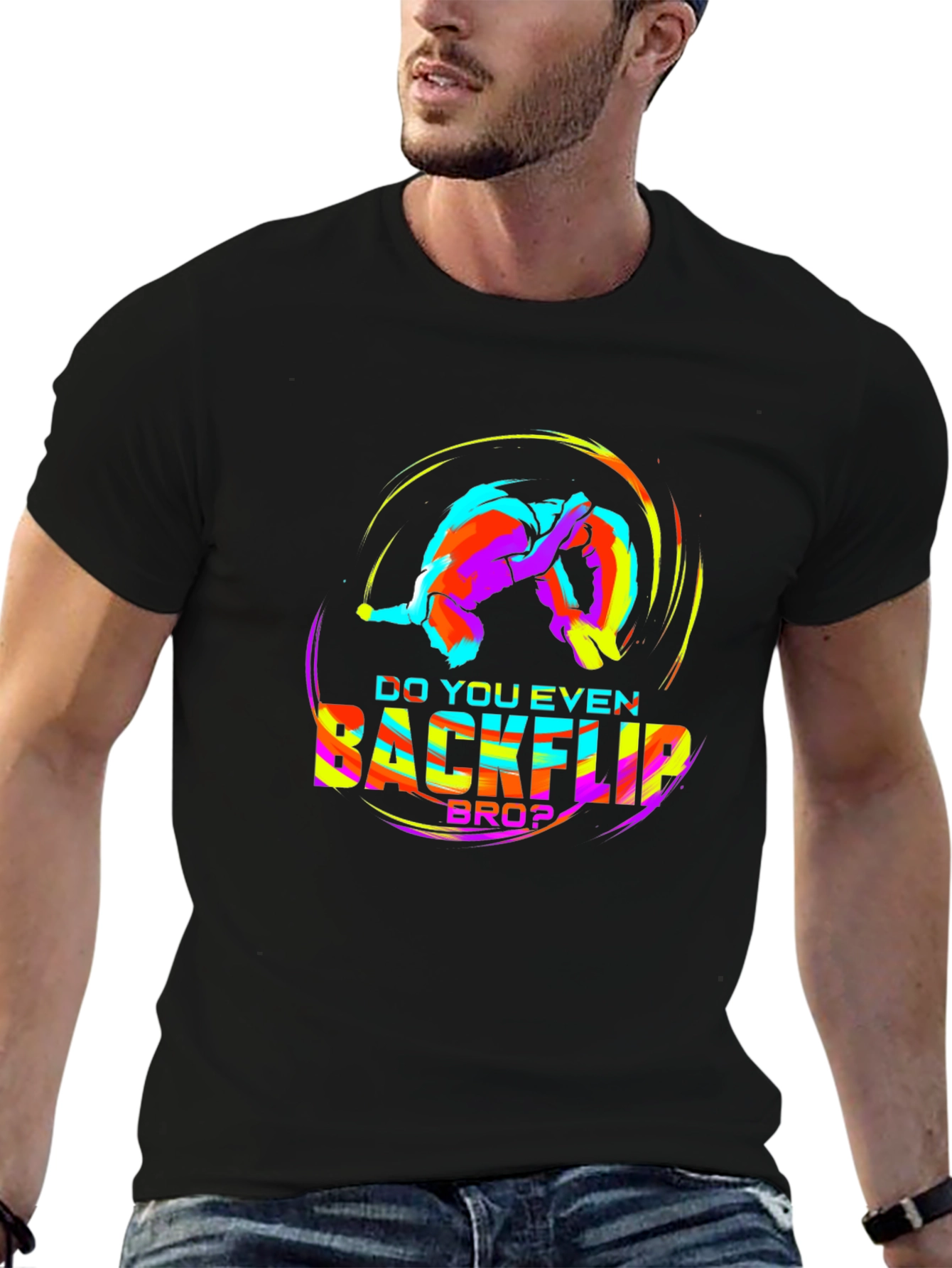 Do You Even Backflip Bro? Graphic Tee