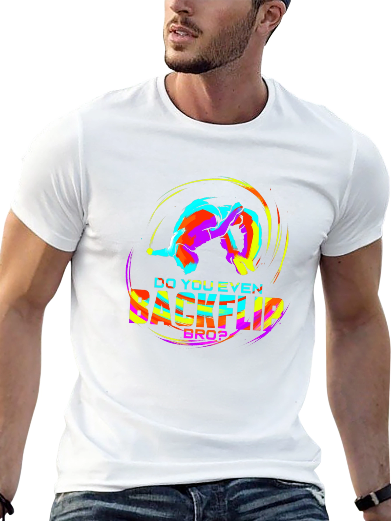 Do You Even Backflip Bro? Graphic Tee