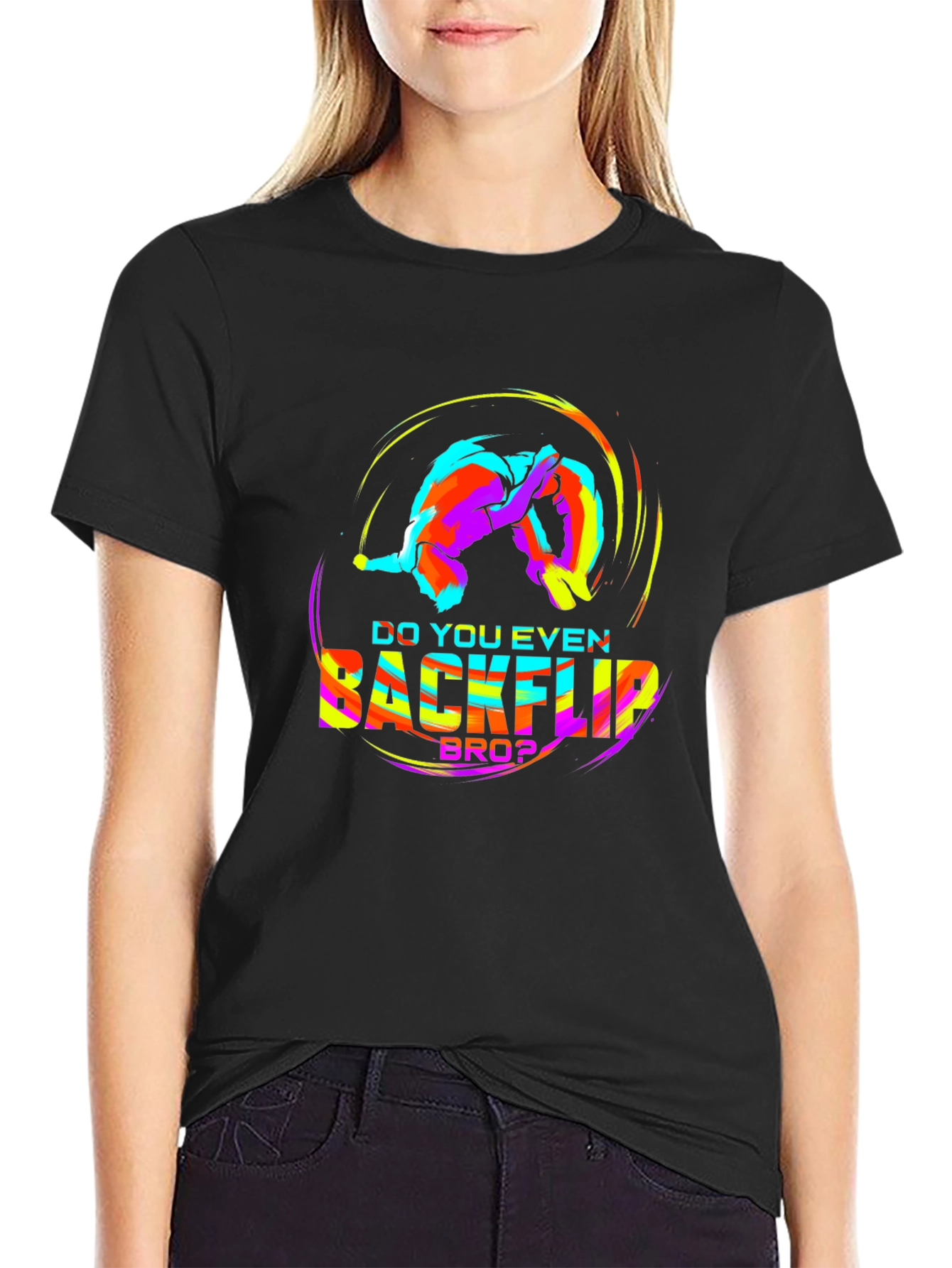 Do You Even Backflip Bro? Graphic Tee
