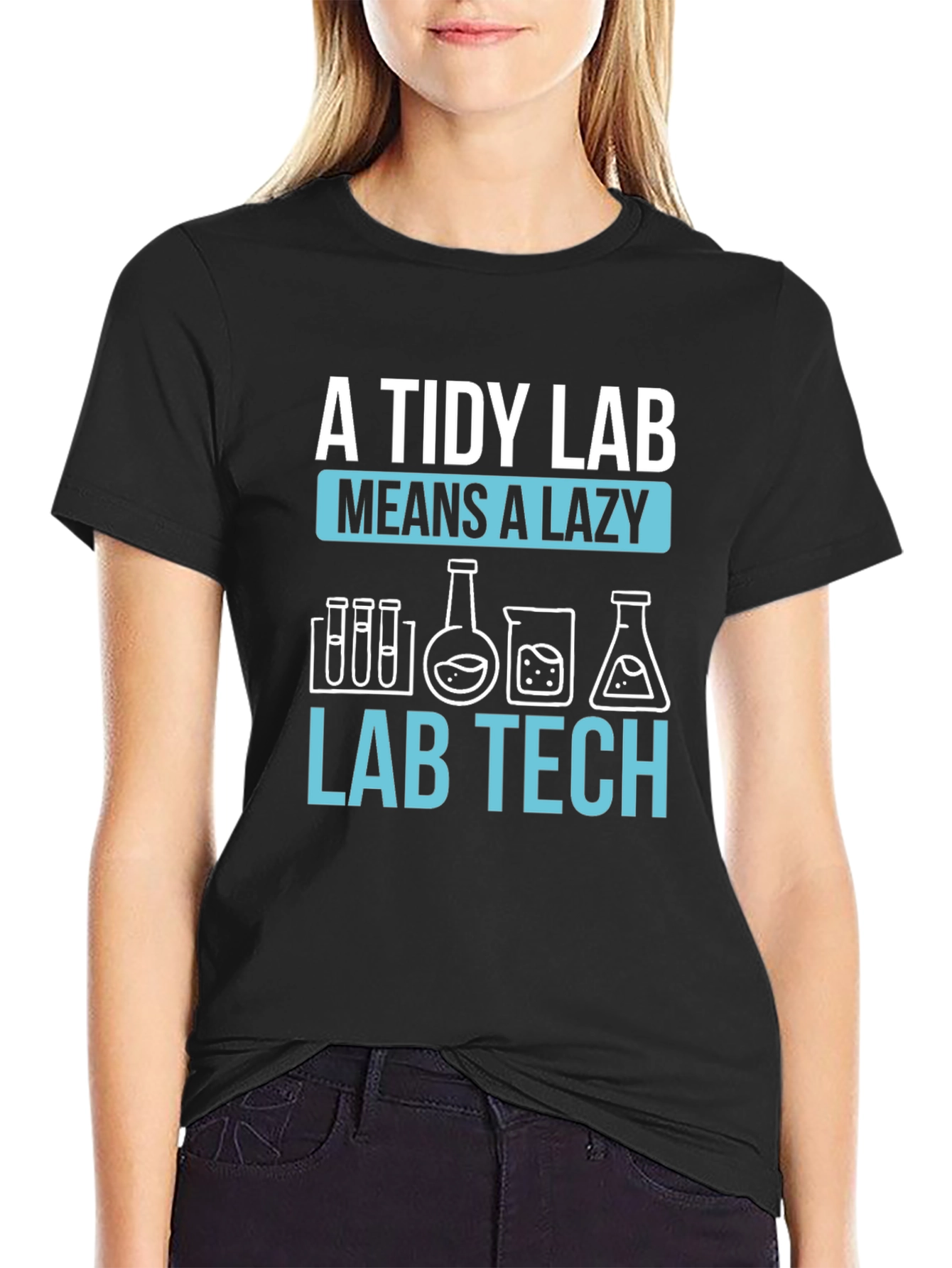 Tidy Lab Lazy Lab Tech T-Shirt