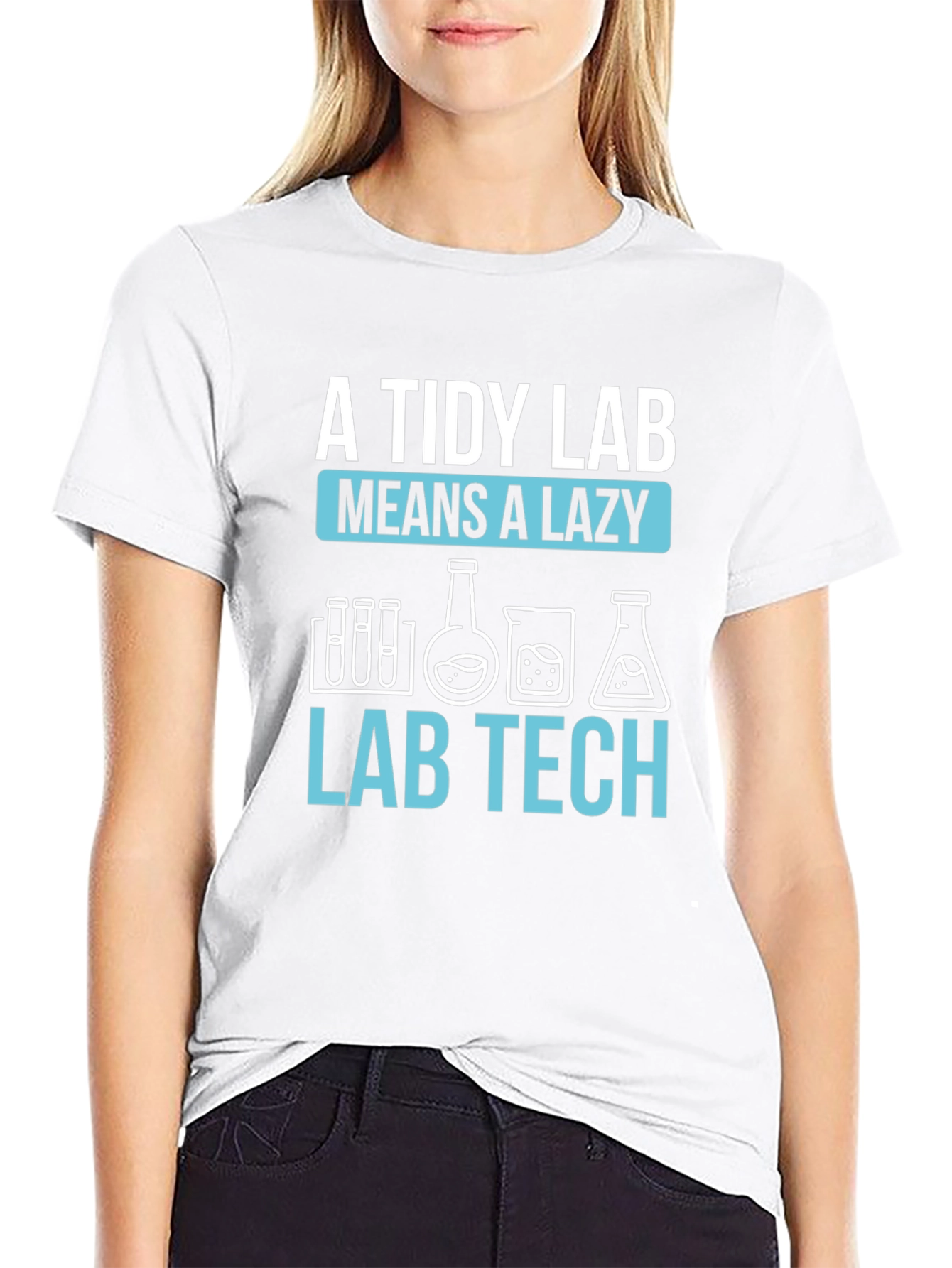 Tidy Lab Lazy Lab Tech T-Shirt