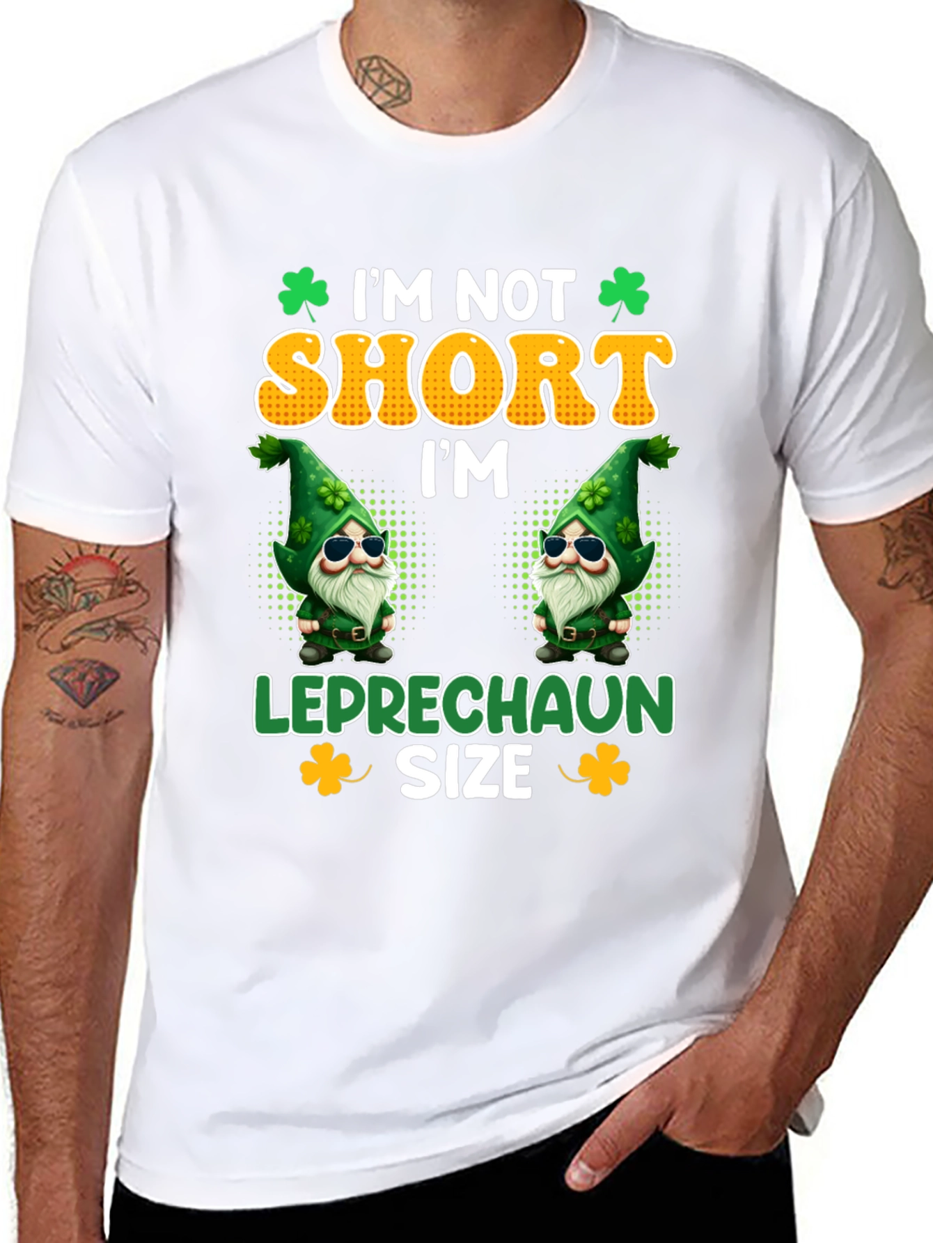 Funny St. Patricks Day Leprechaun Gnome T-Shirt