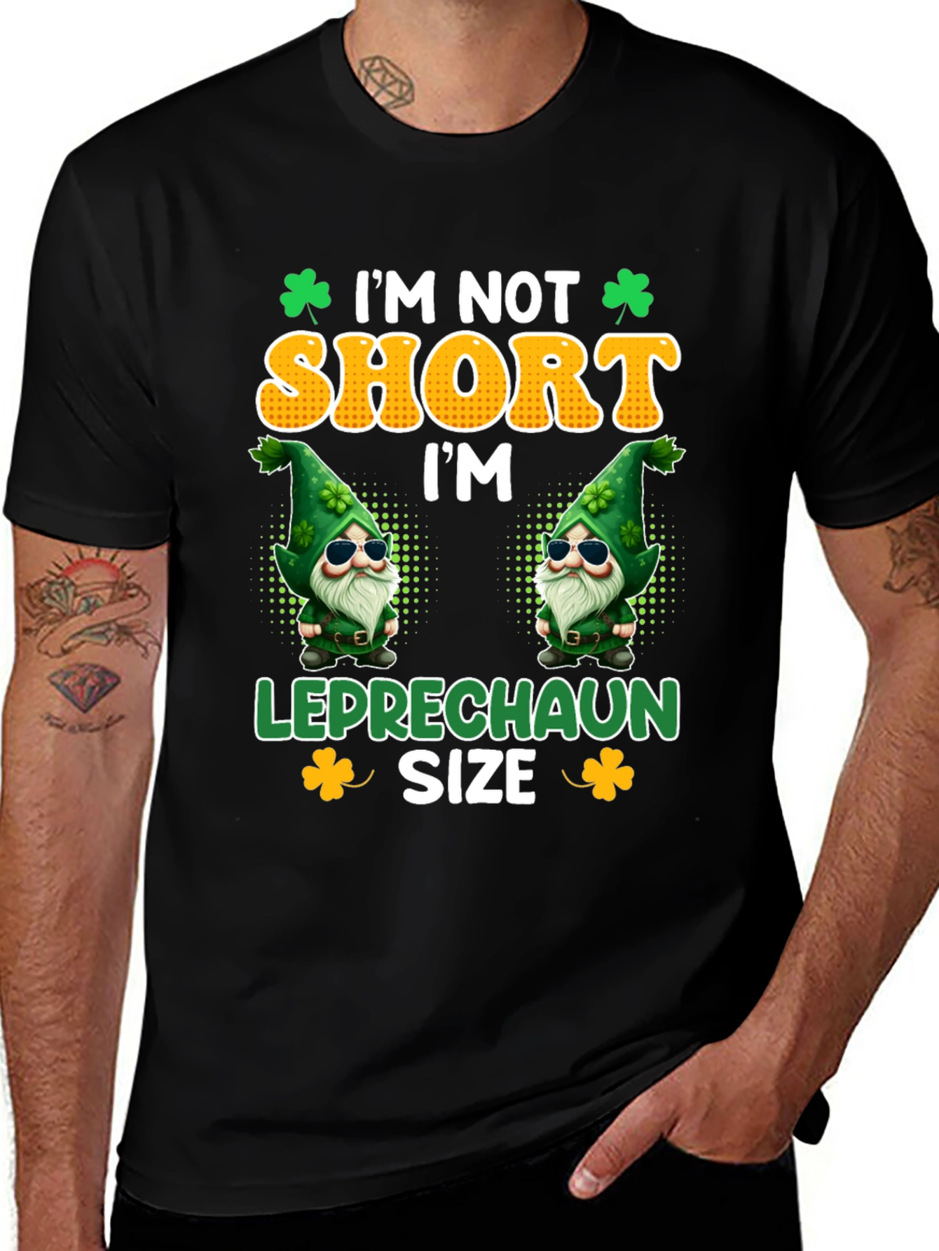 Funny St. Patricks Day Leprechaun Gnome T-Shirt