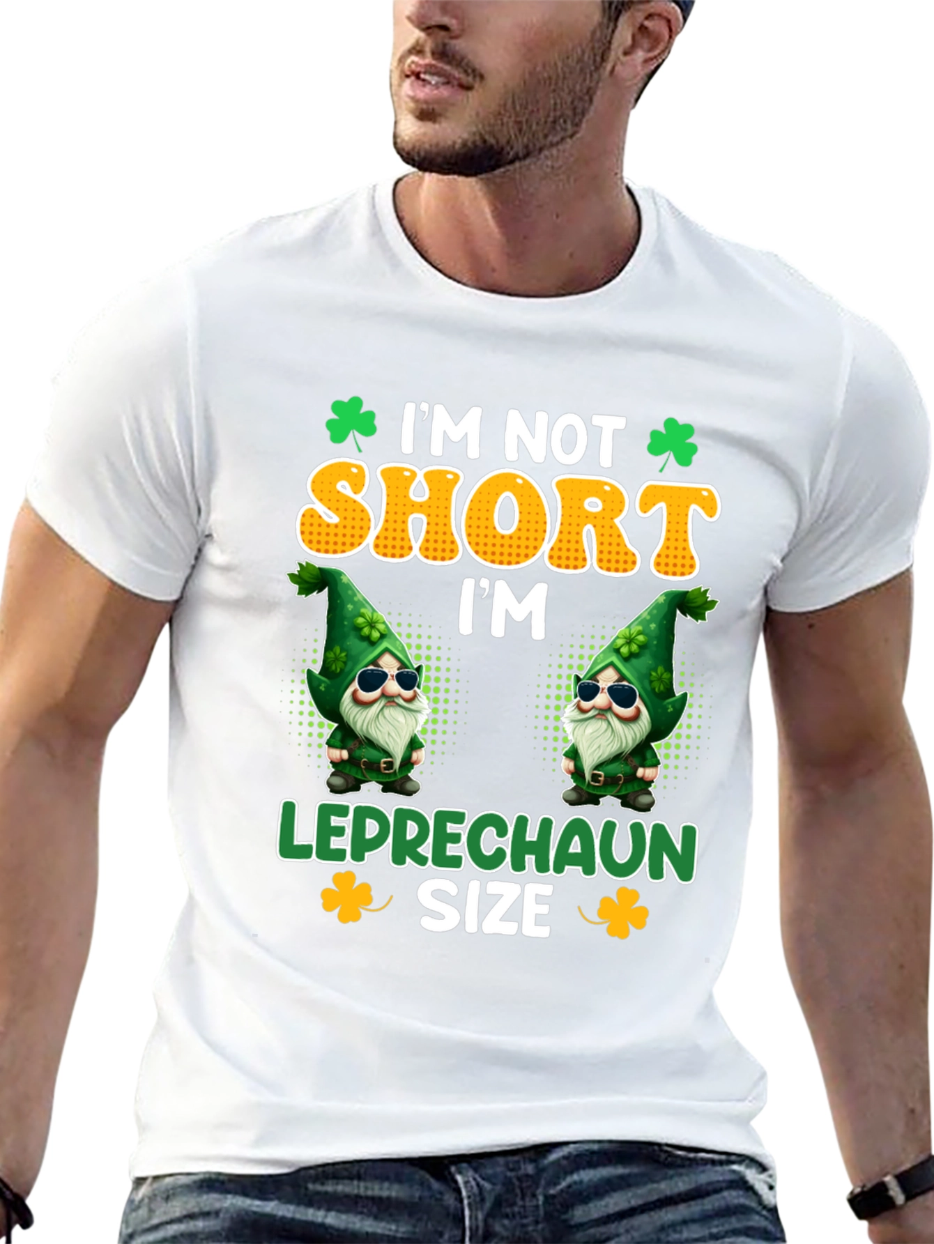 Funny St. Patricks Day Leprechaun Gnome T-Shirt