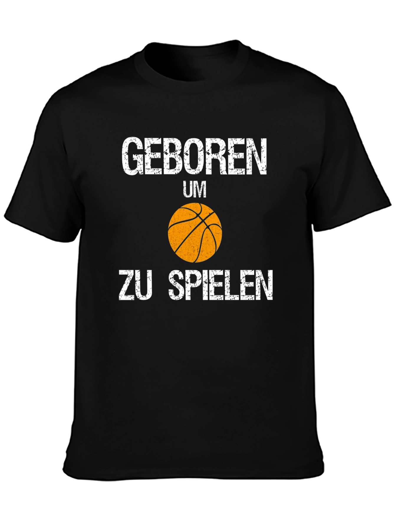 Born to Play Basketball Graphic T-Shirt