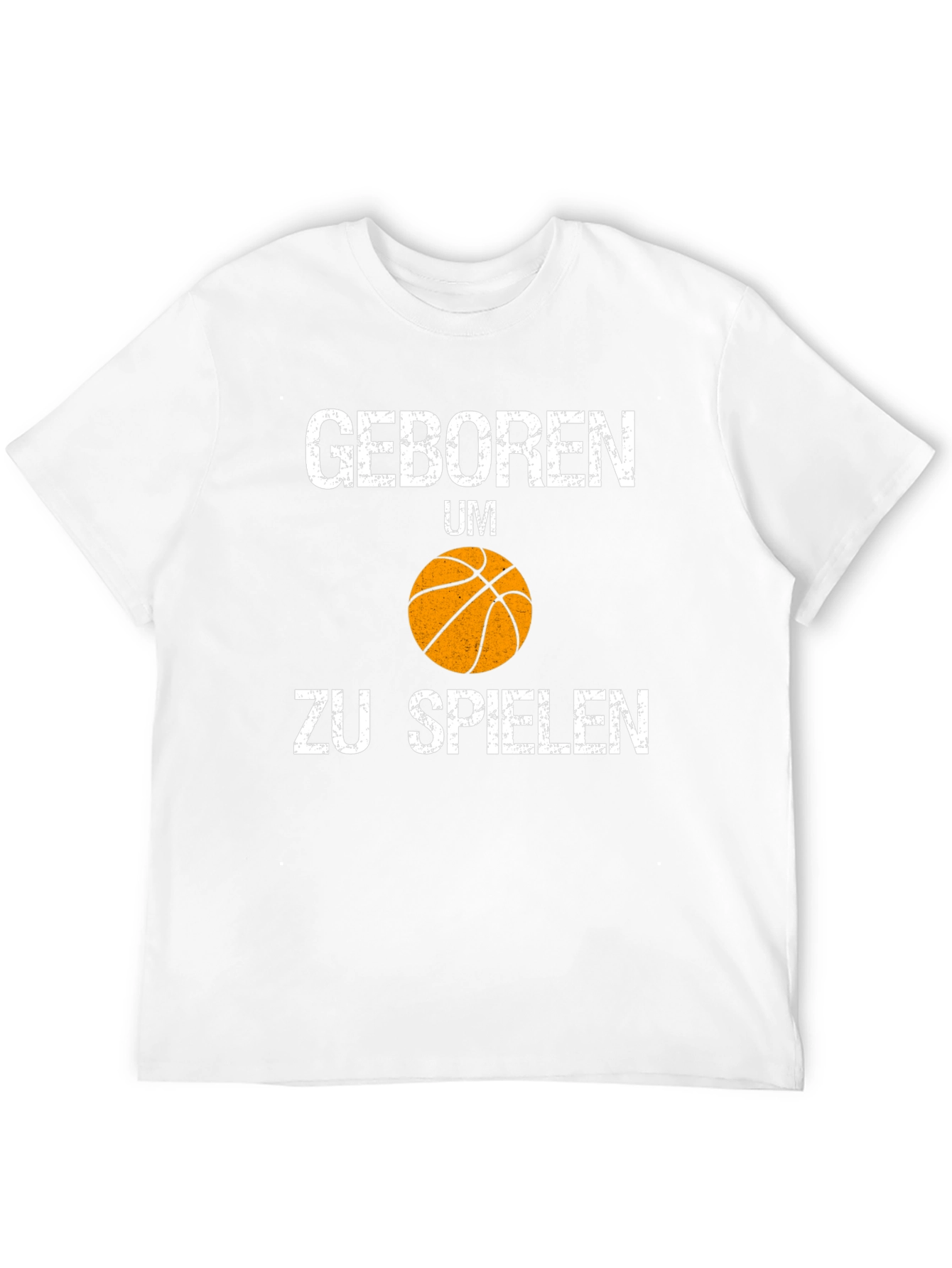 Born to Play Basketball Graphic T-Shirt