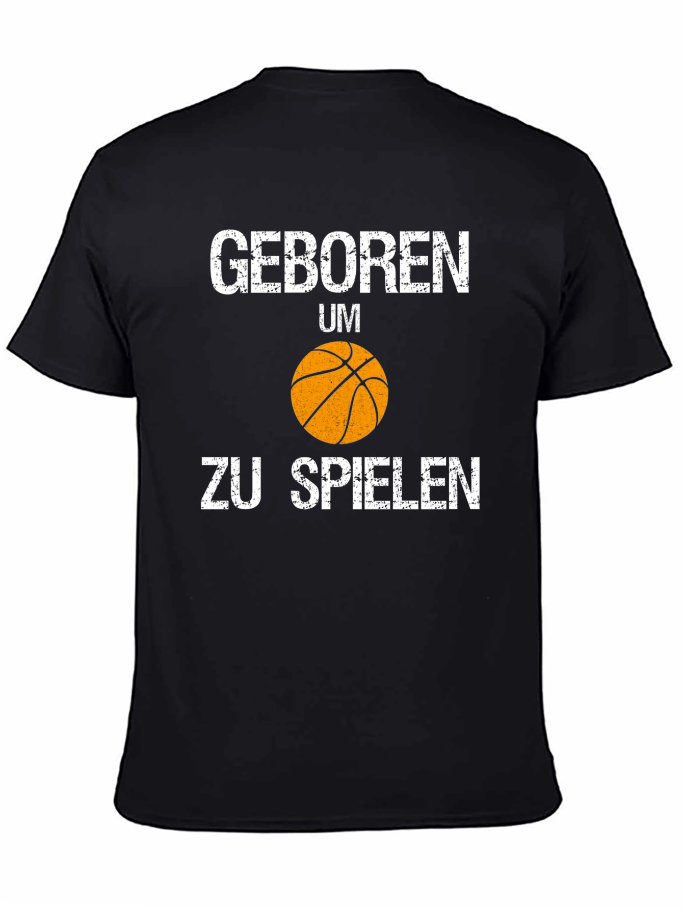 Born to Play Basketball Graphic T-Shirt