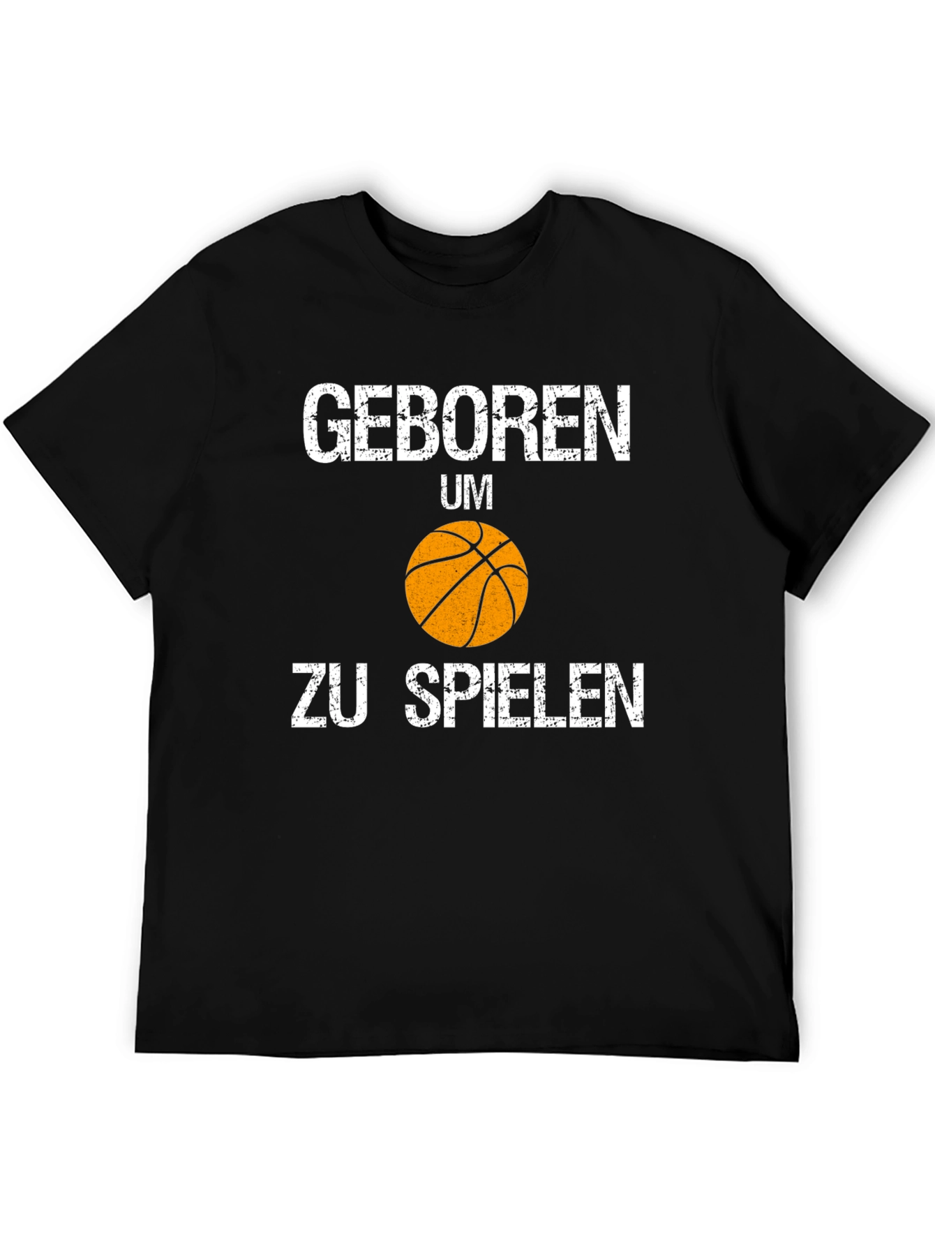Born to Play Basketball Graphic T-Shirt
