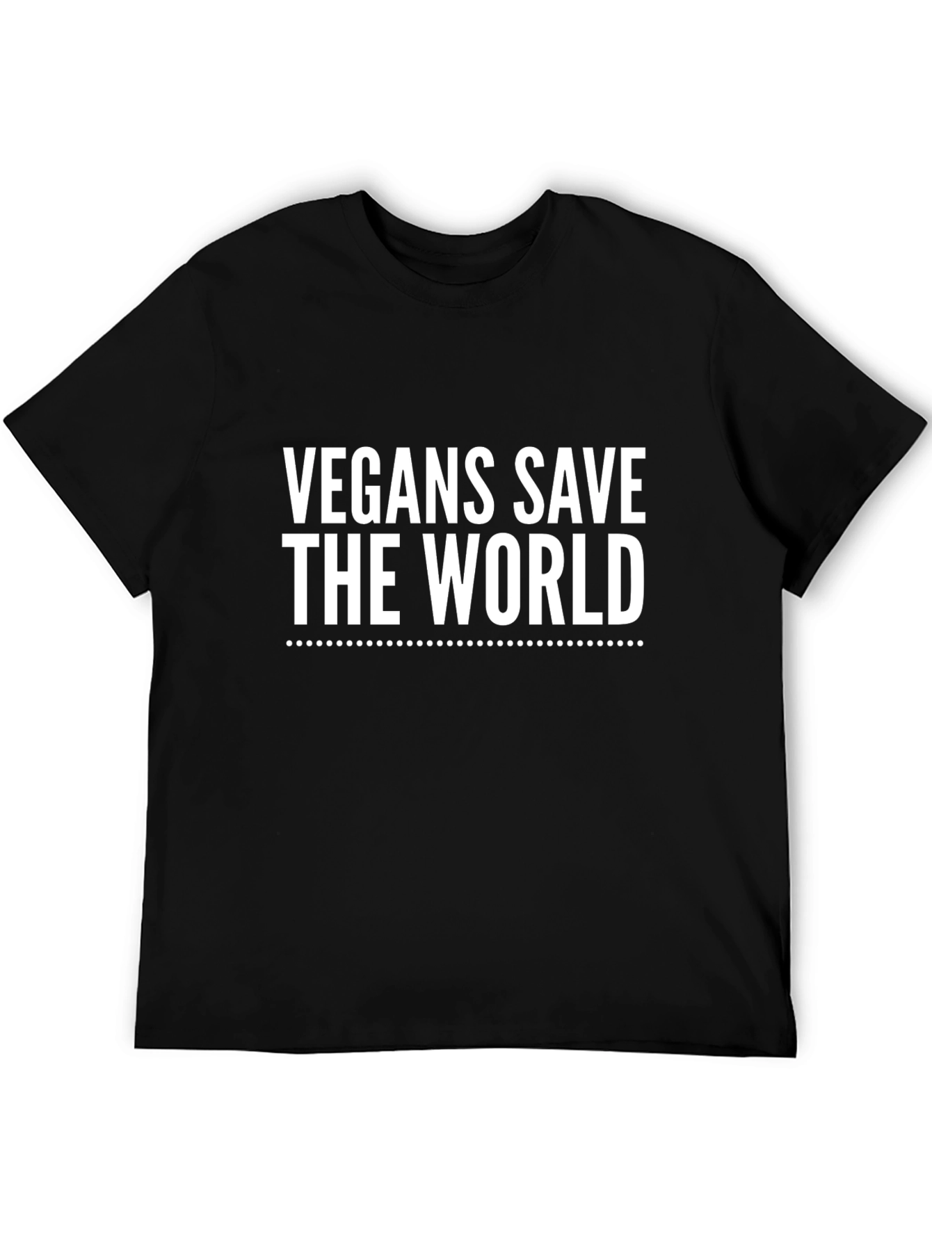 Vegans Save The World Graphic T-Shirt