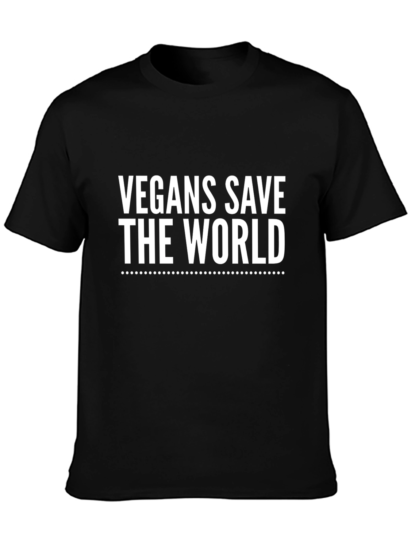 Vegans Save The World Graphic T-Shirt