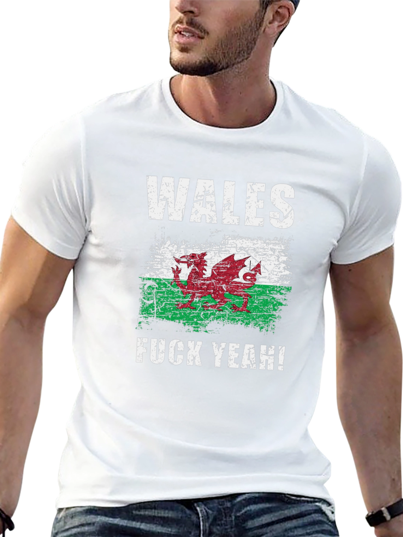 Wales Flag Dragon T-Shirt - Welsh Pride