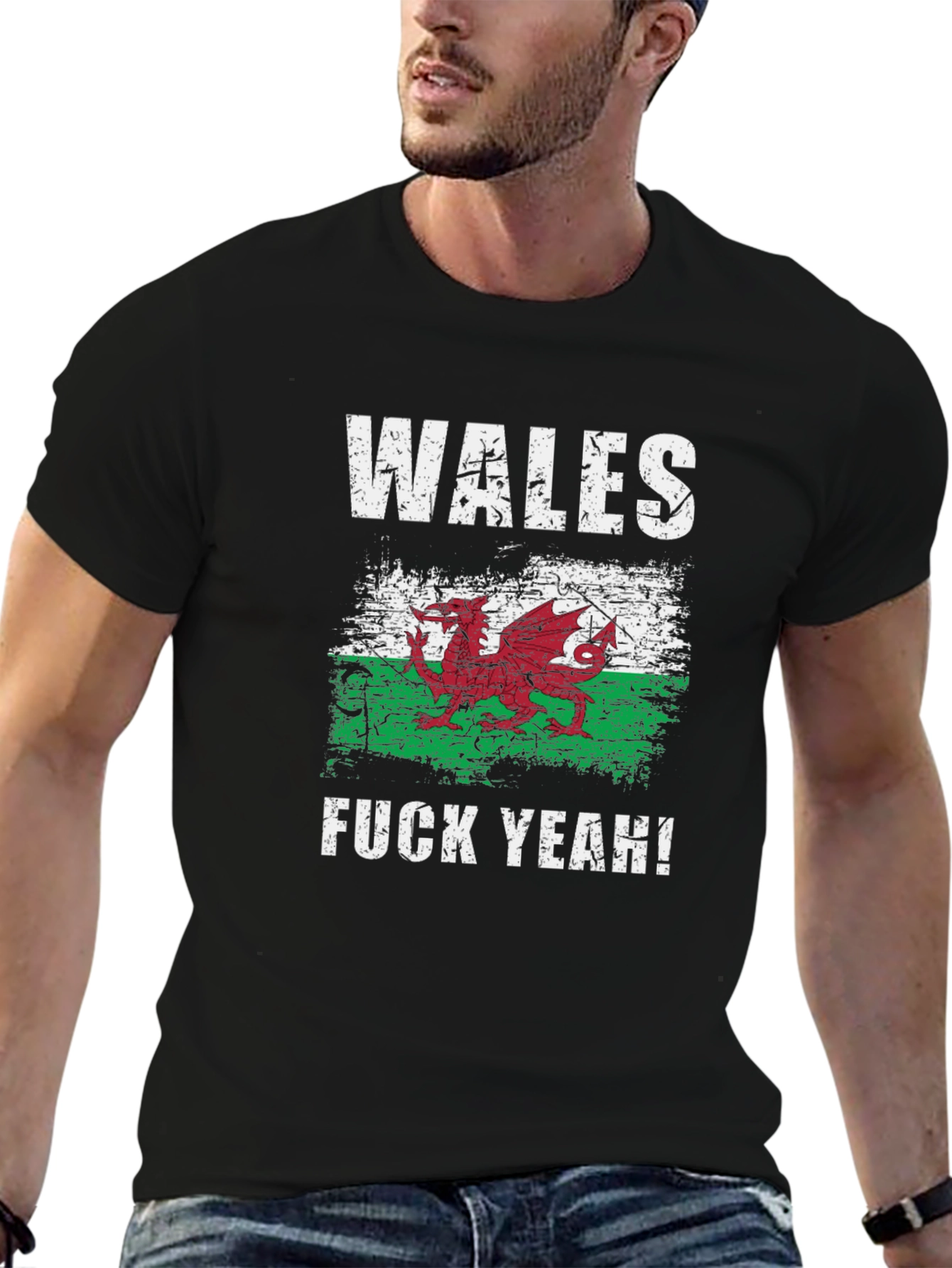 Wales Flag Dragon T-Shirt - Welsh Pride