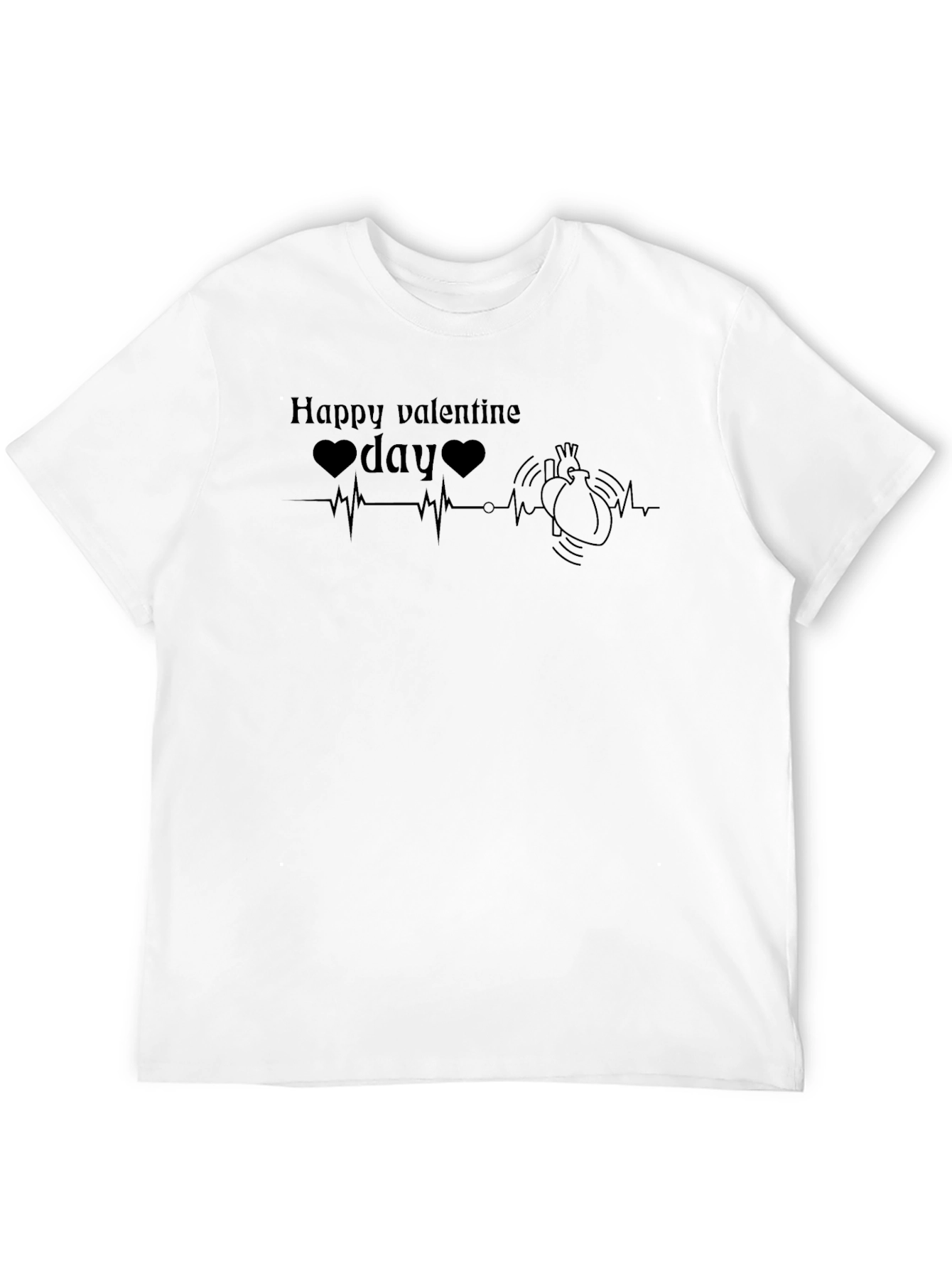 Happy Valentines Day Heartbeat T-Shirt