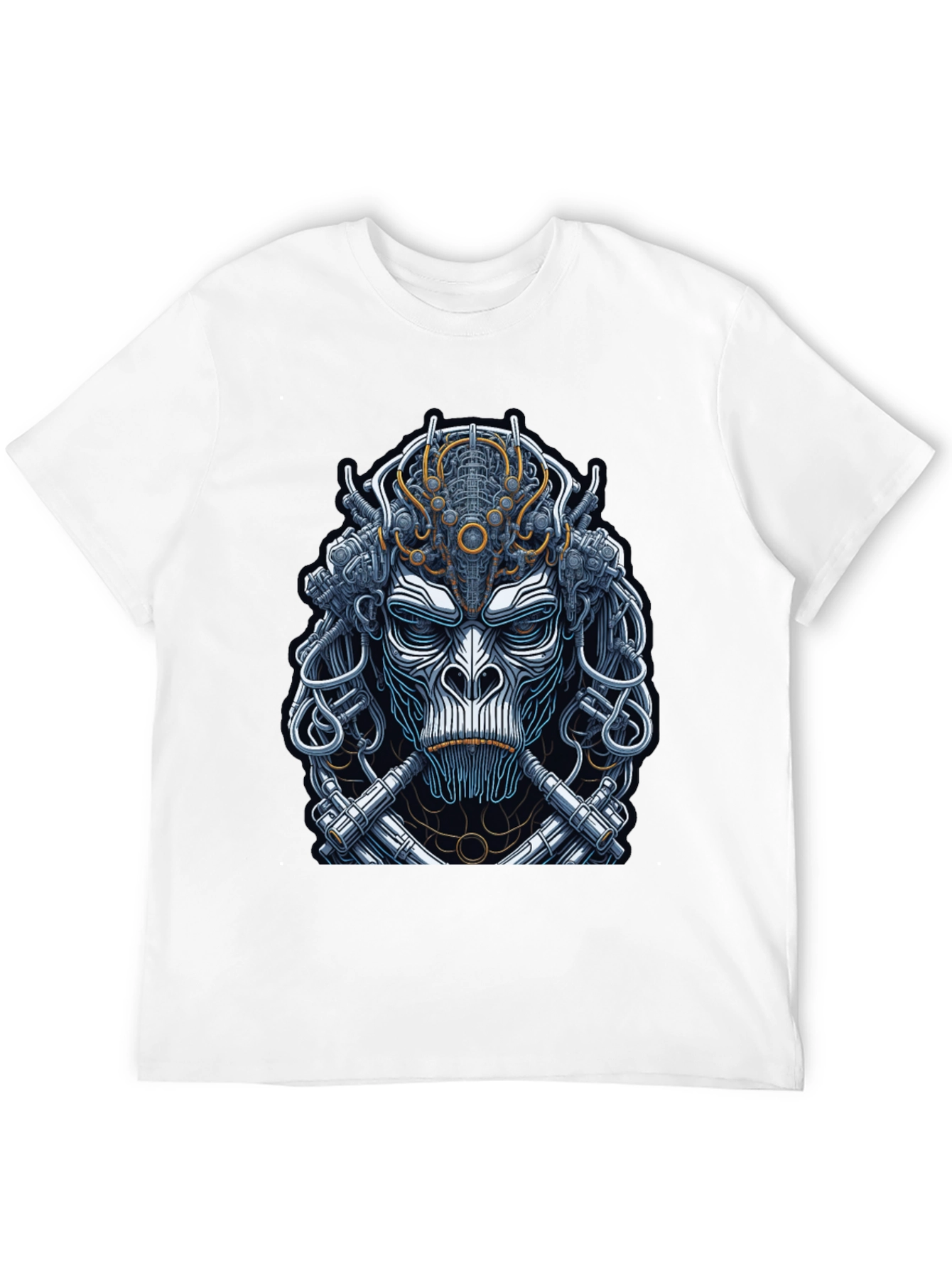 Cyberpunk Monkey Graphic T-Shirt