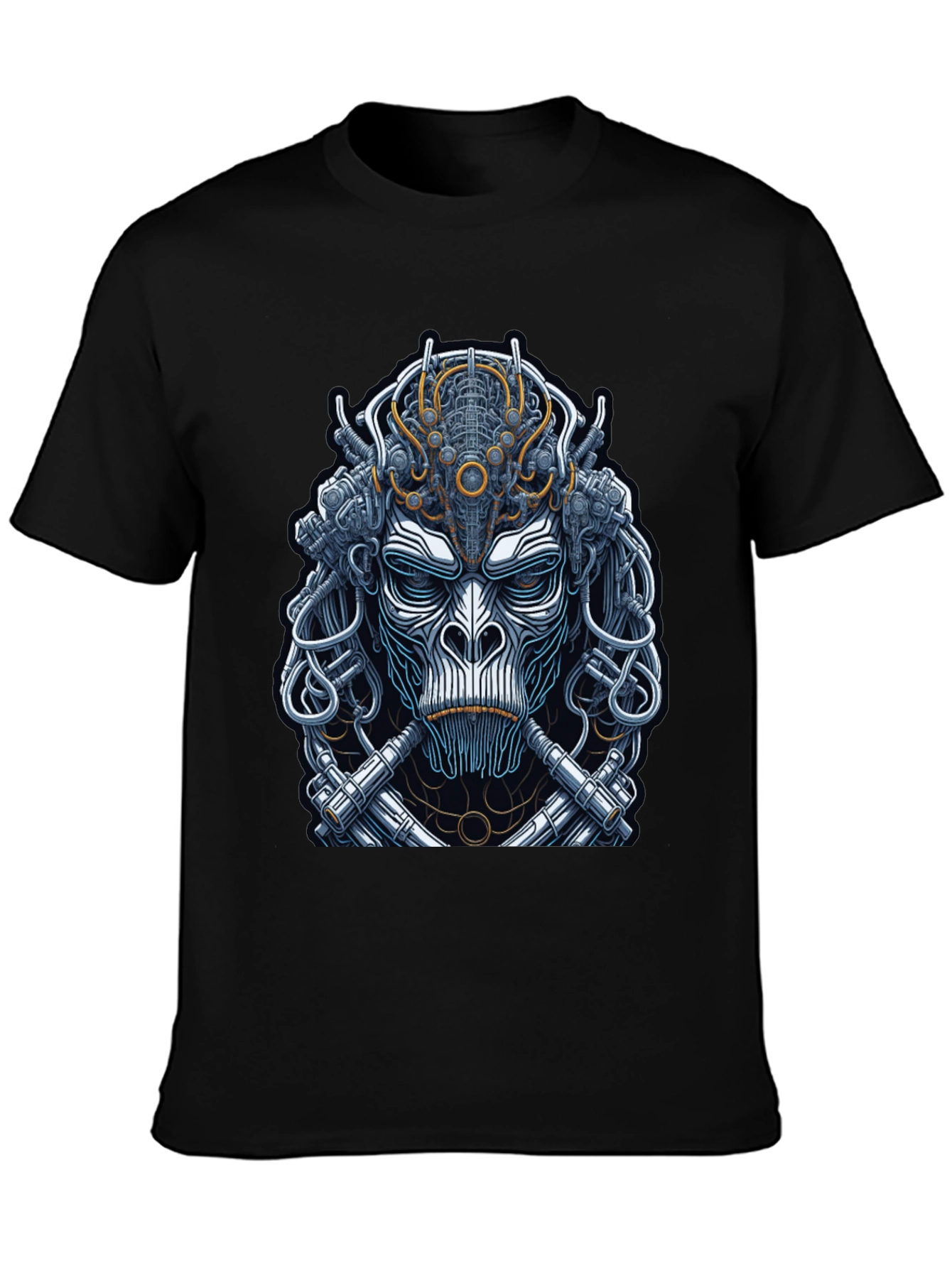 Cyberpunk Monkey Graphic T-Shirt