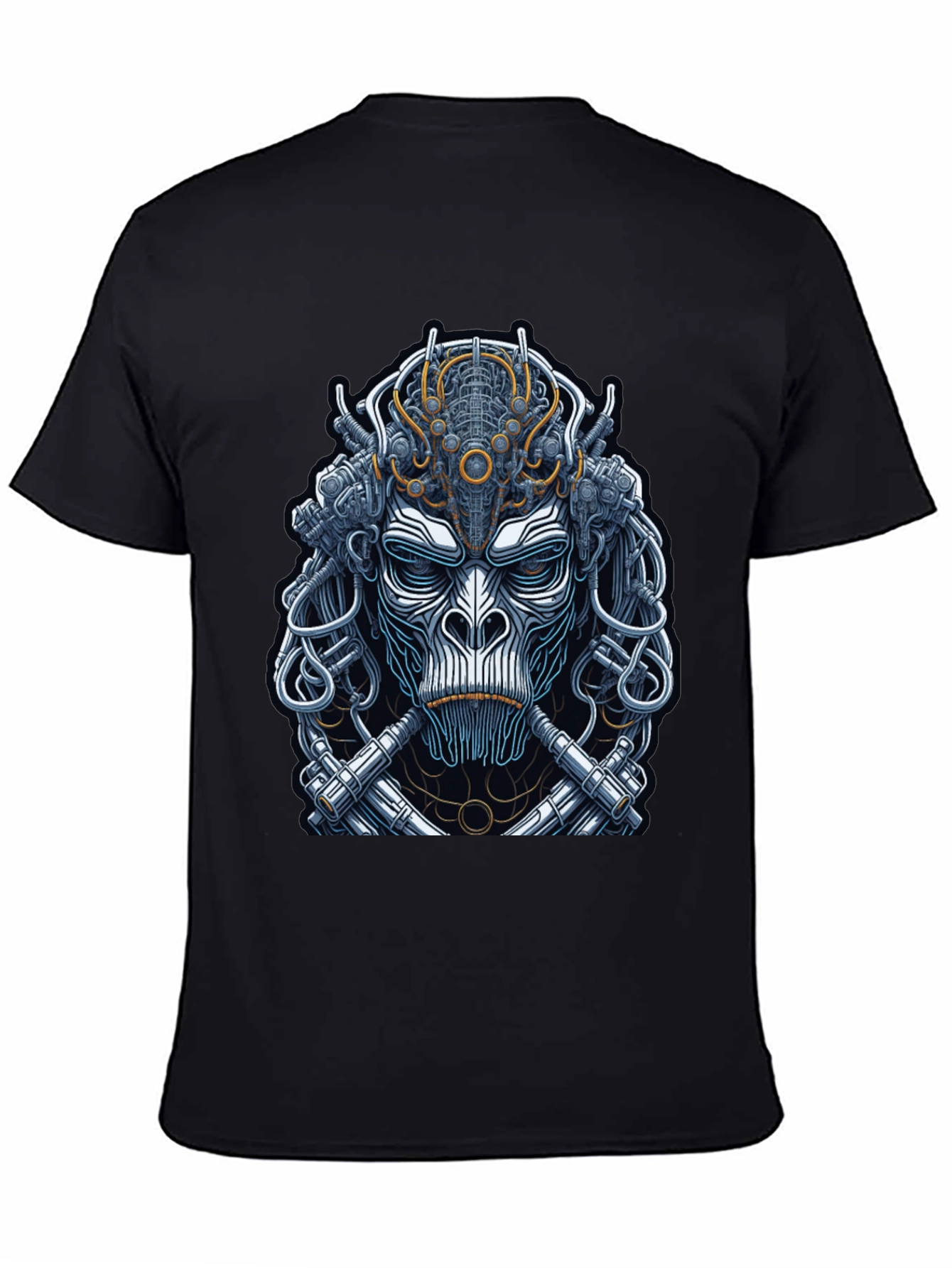 Cyberpunk Monkey Graphic T-Shirt