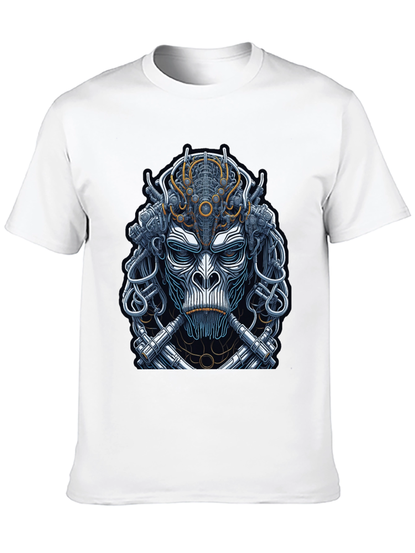 Cyberpunk Monkey Graphic T-Shirt