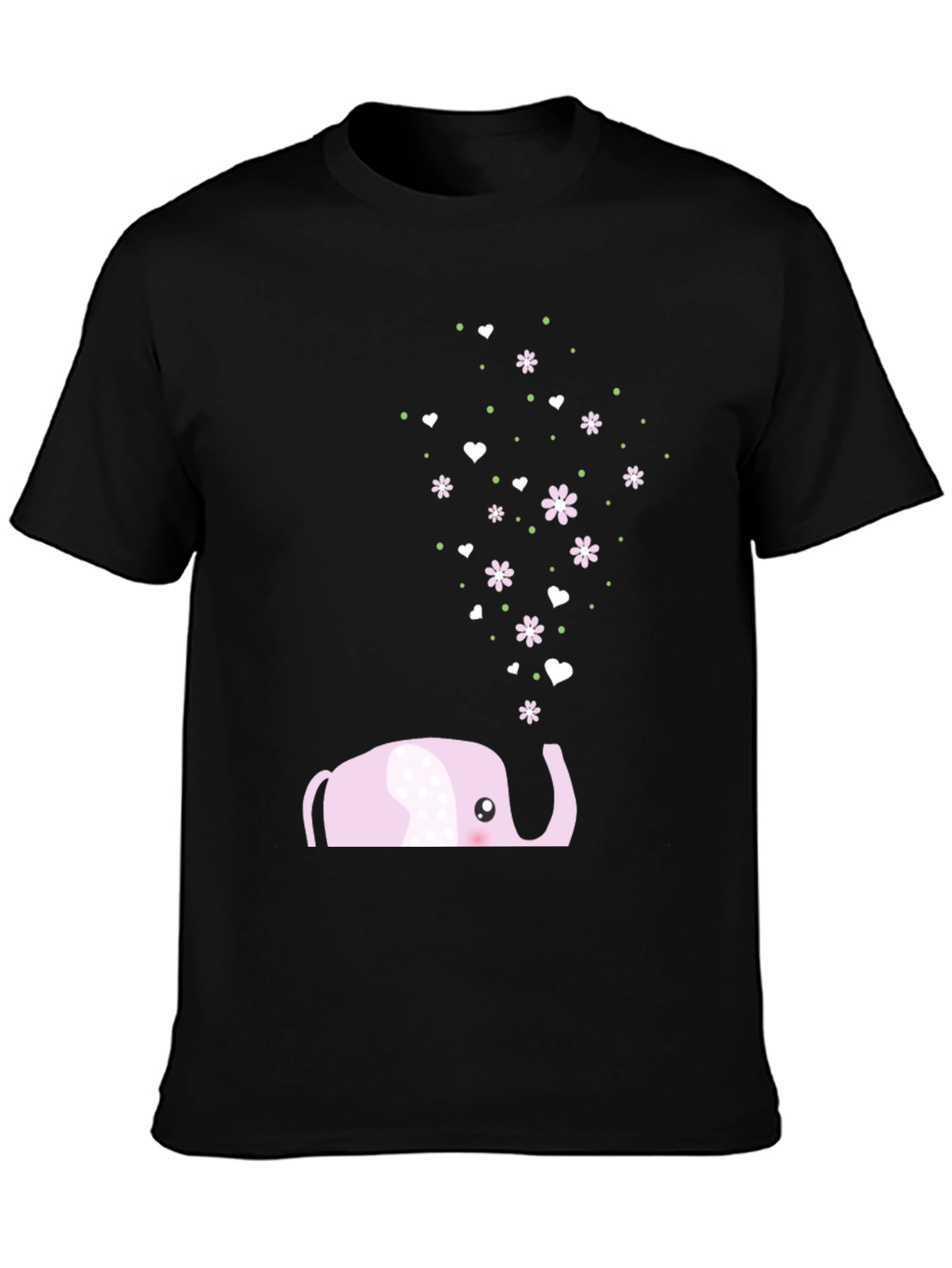 Cute Elephant Graphic Tee
