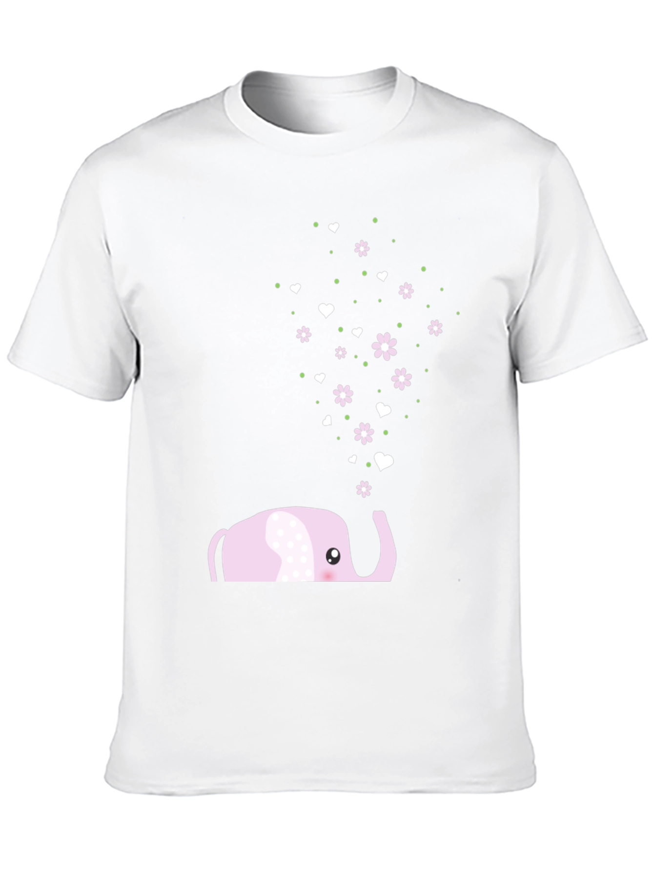 Cute Elephant Graphic Tee