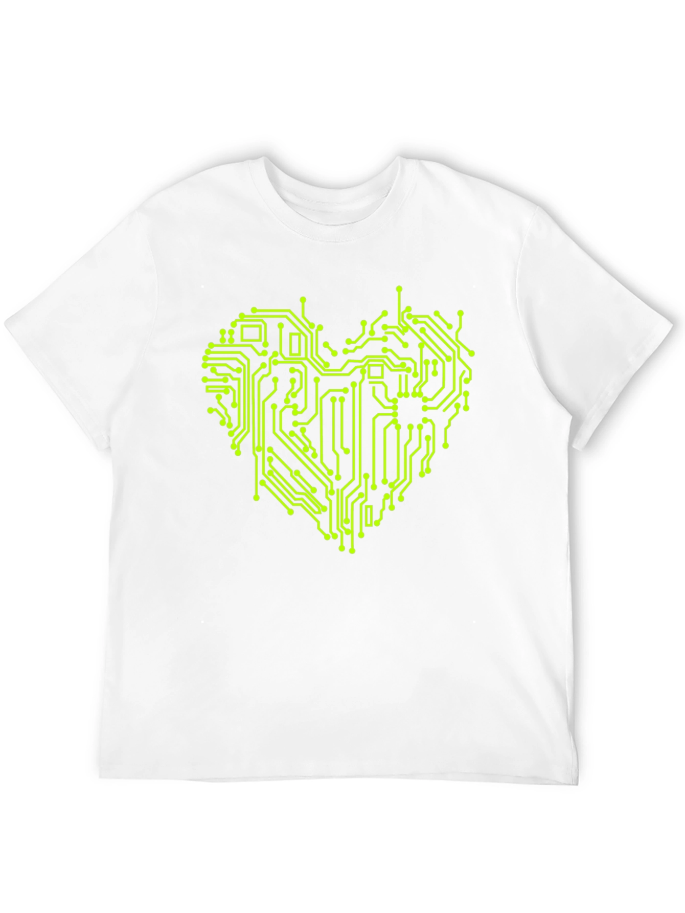 Tech Heart T-Shirt - Circuit Board Love