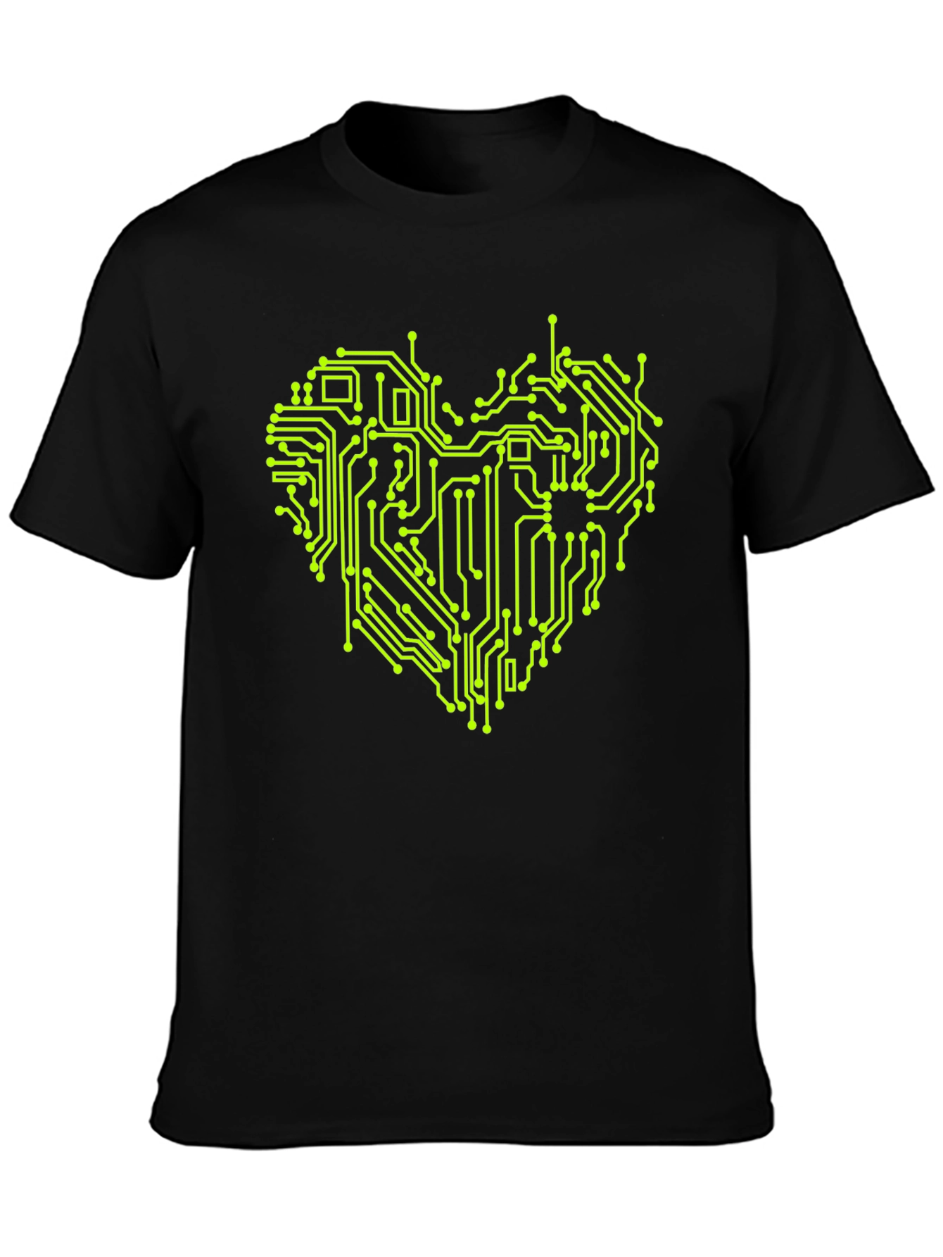 Tech Heart T-Shirt - Circuit Board Love