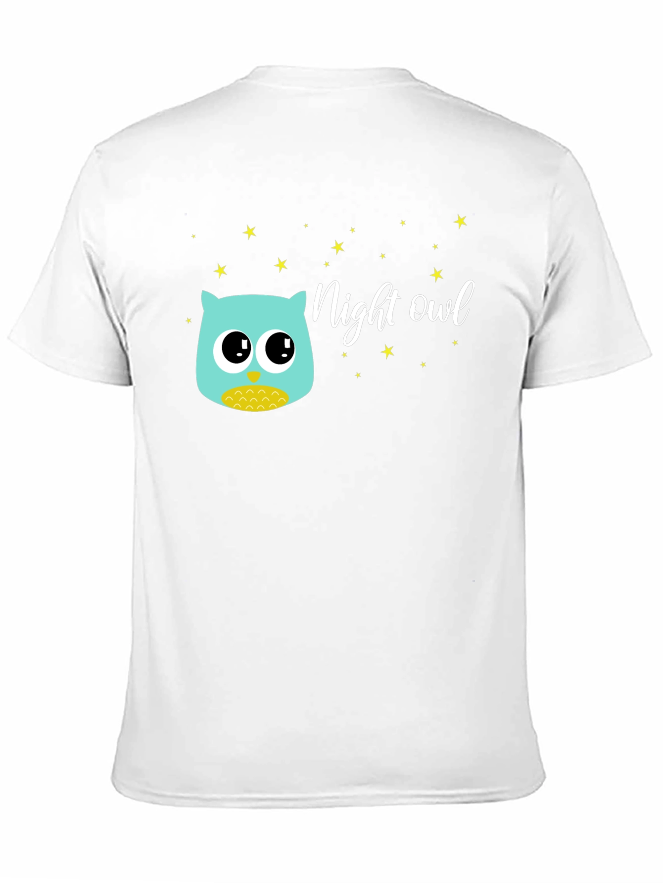 Night Owl Graphic Tee - Black