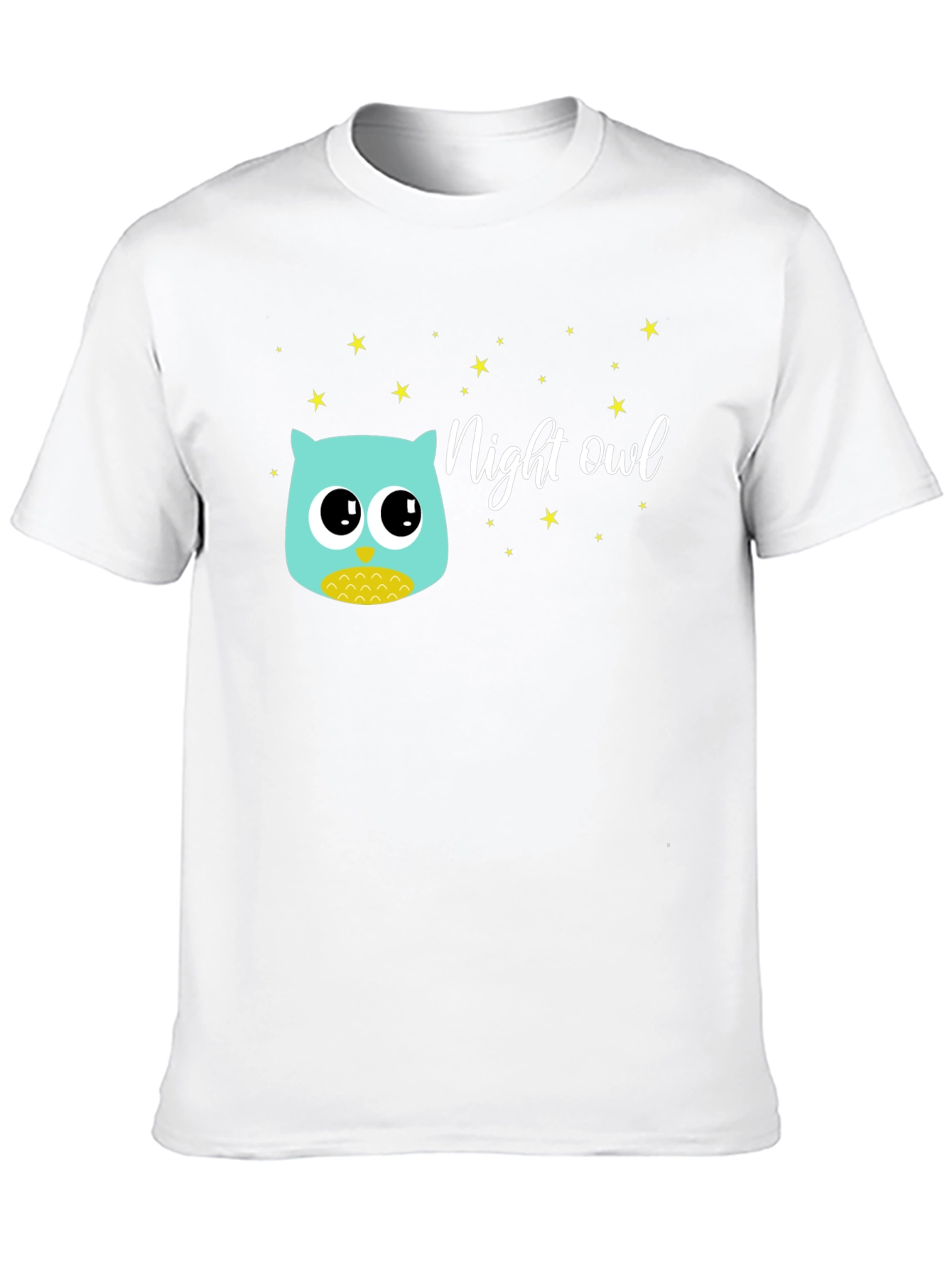 Night Owl Graphic Tee - Black