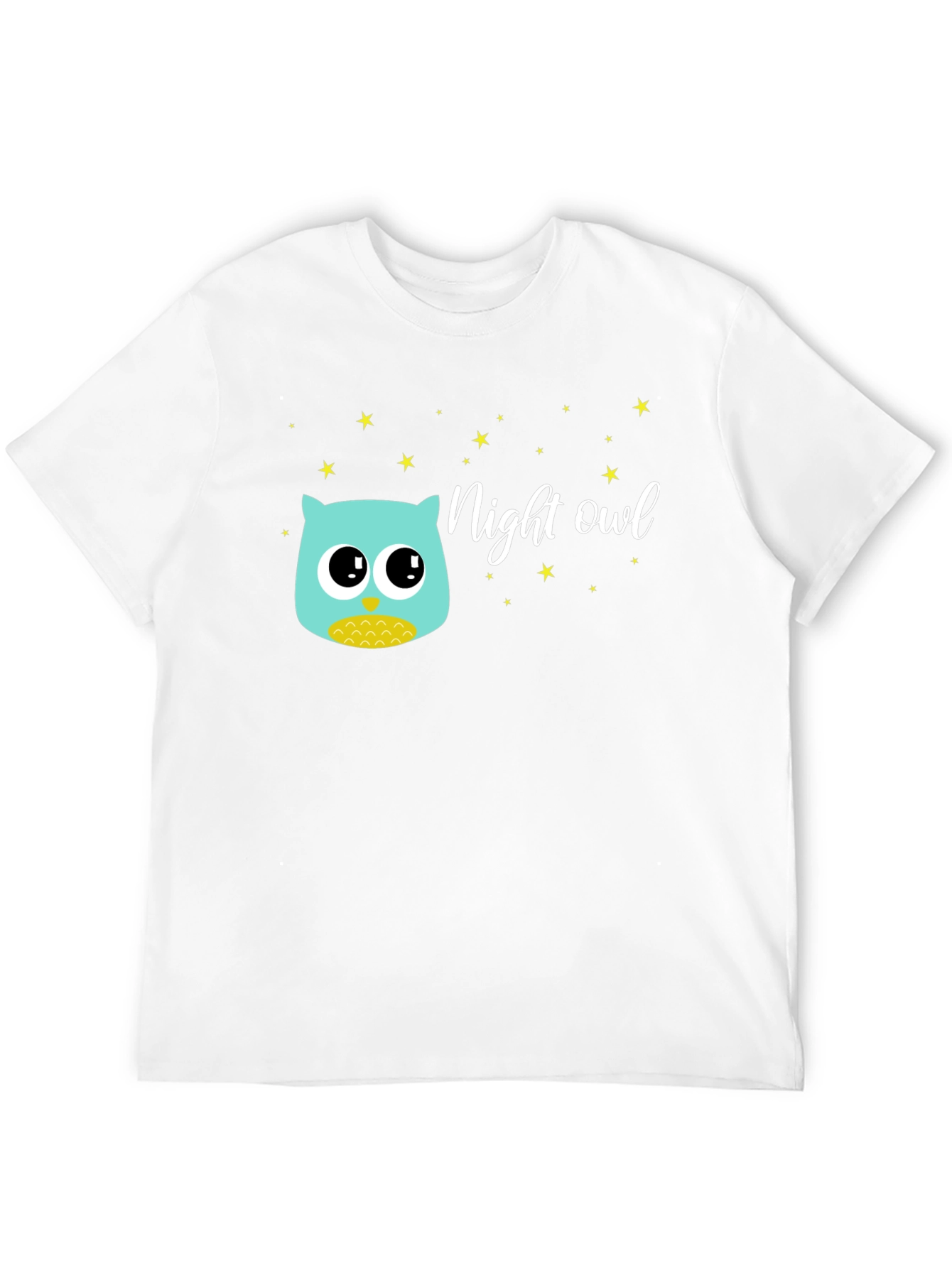 Night Owl Graphic Tee - Black