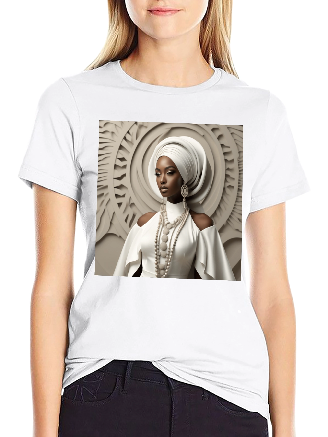 Elegant Woman Graphic Tee