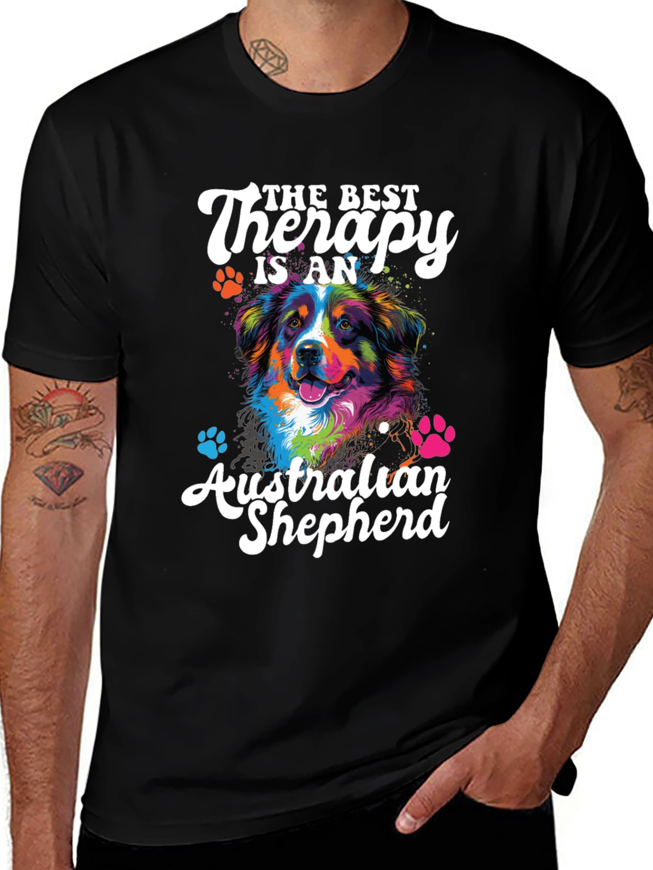 Australian Shepherd Therapy T-Shirt