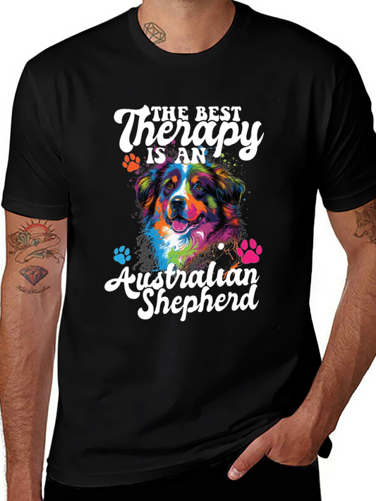 Australian Shepherd Therapy T-Shirt