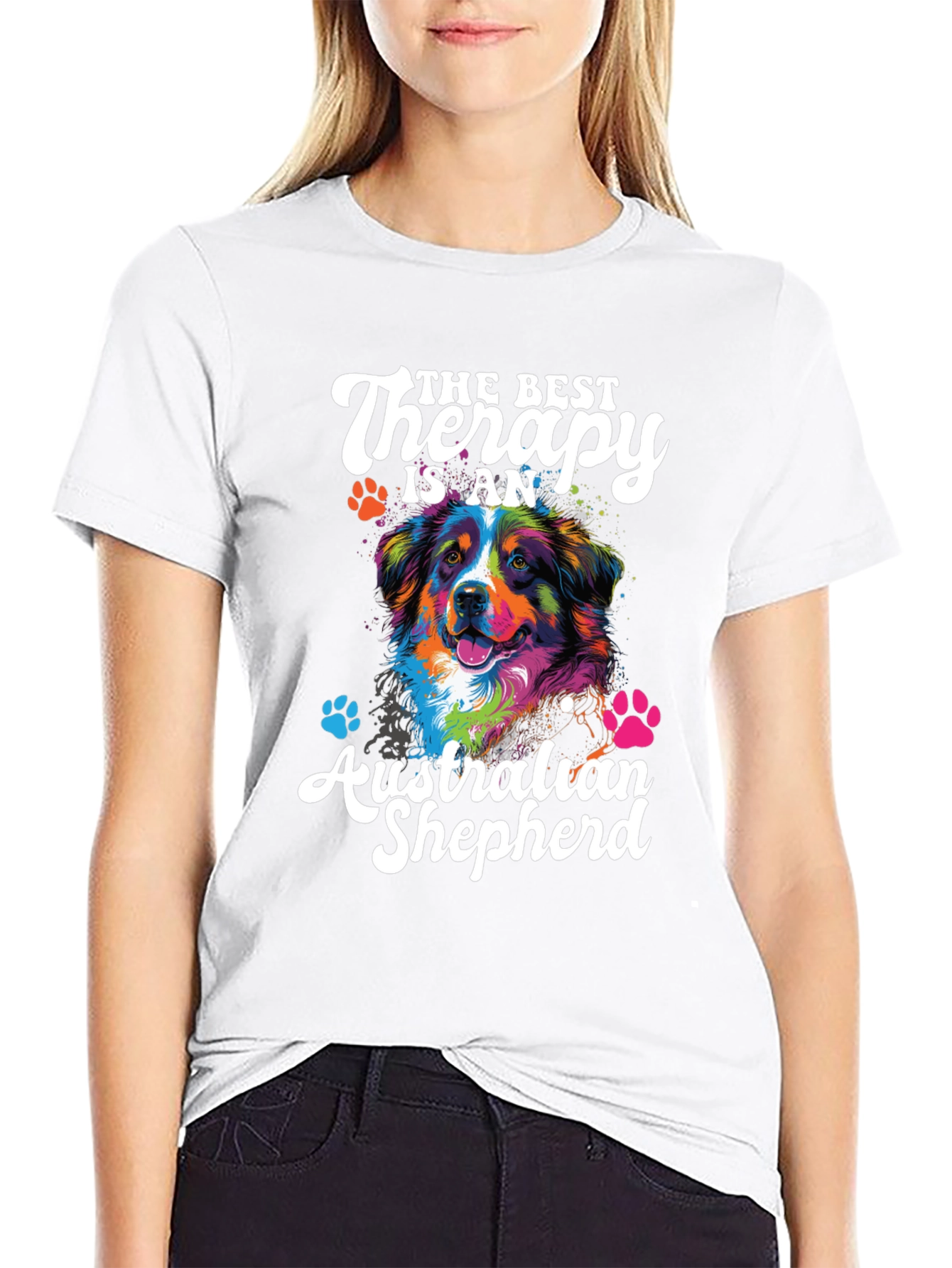 Australian Shepherd Therapy T-Shirt