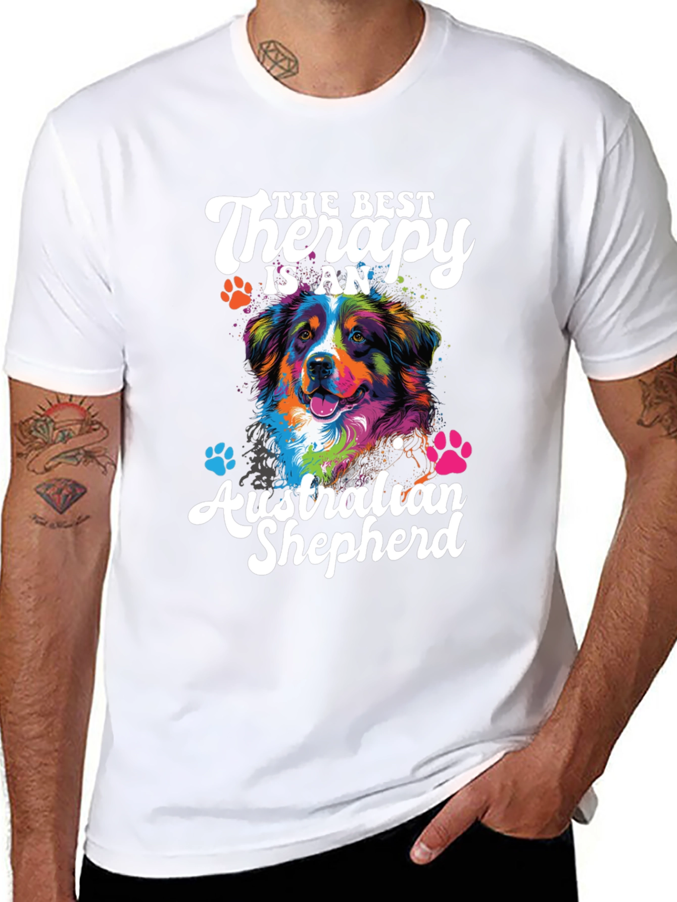 Australian Shepherd Therapy T-Shirt