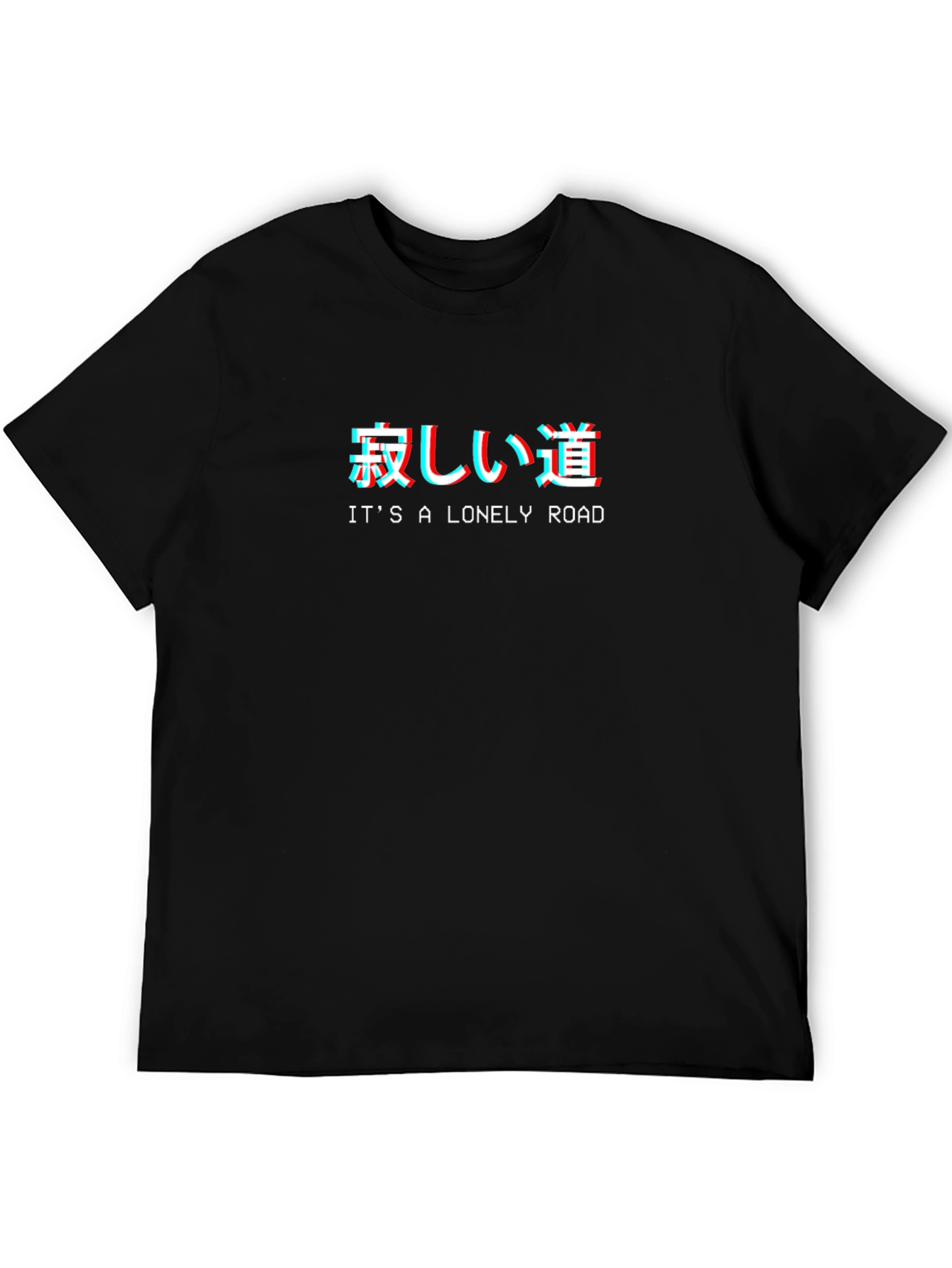 Lonely Road Graphic Tee - Black T-Shirt