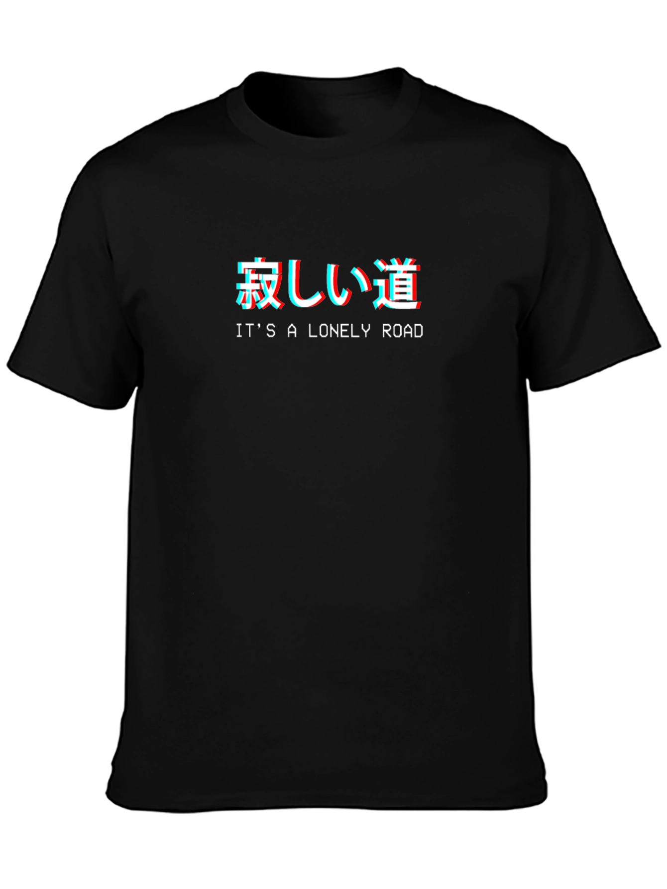 Lonely Road Graphic Tee - Black T-Shirt
