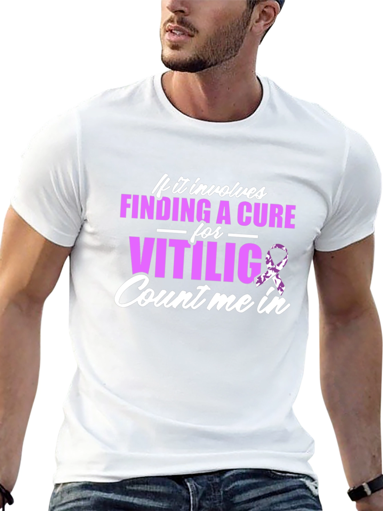Vitiligo Cure Awareness T-Shirt