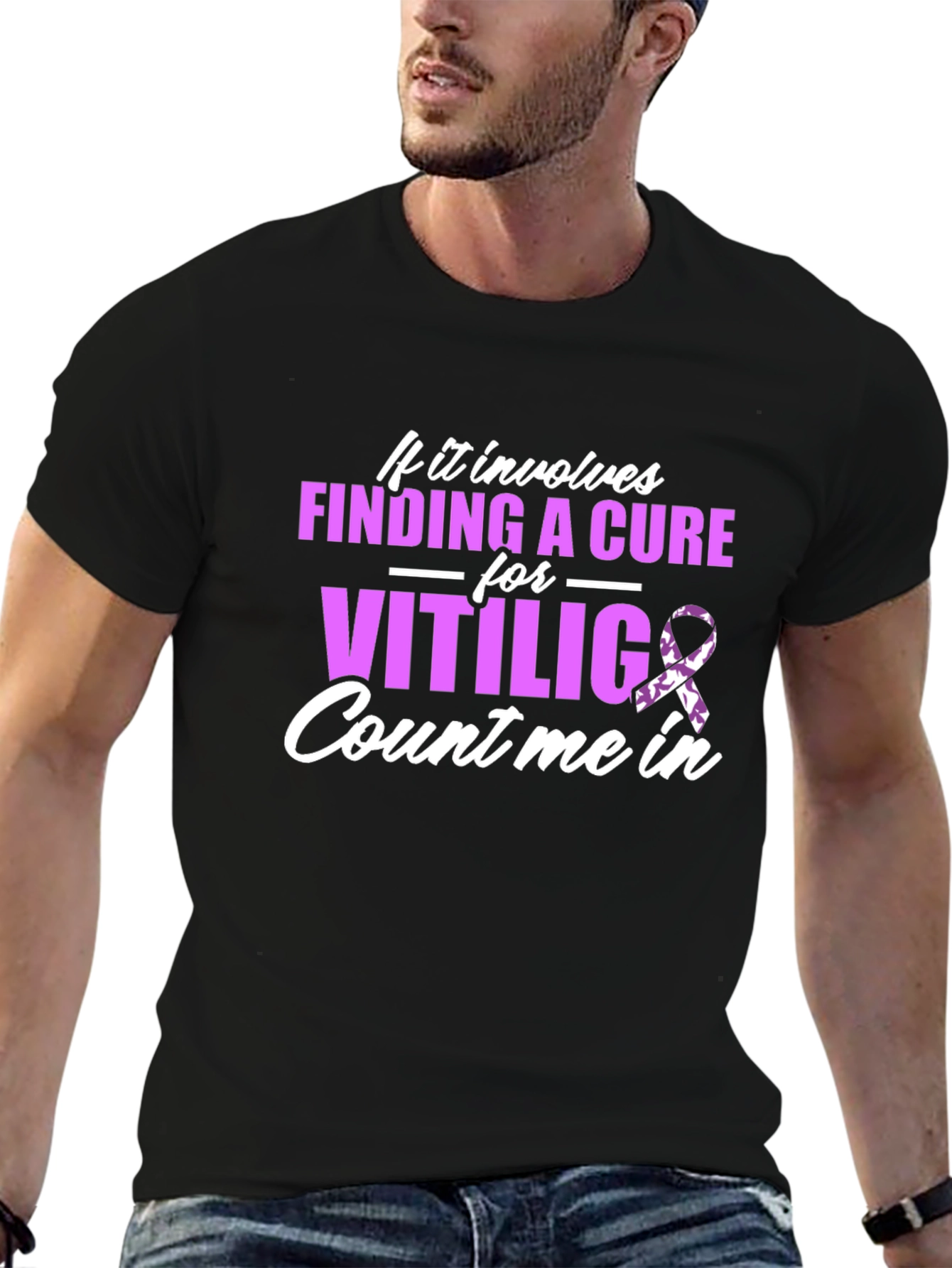 Vitiligo Cure Awareness T-Shirt