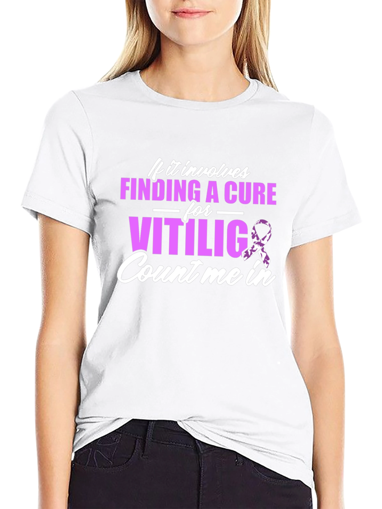 Vitiligo Cure Awareness T-Shirt