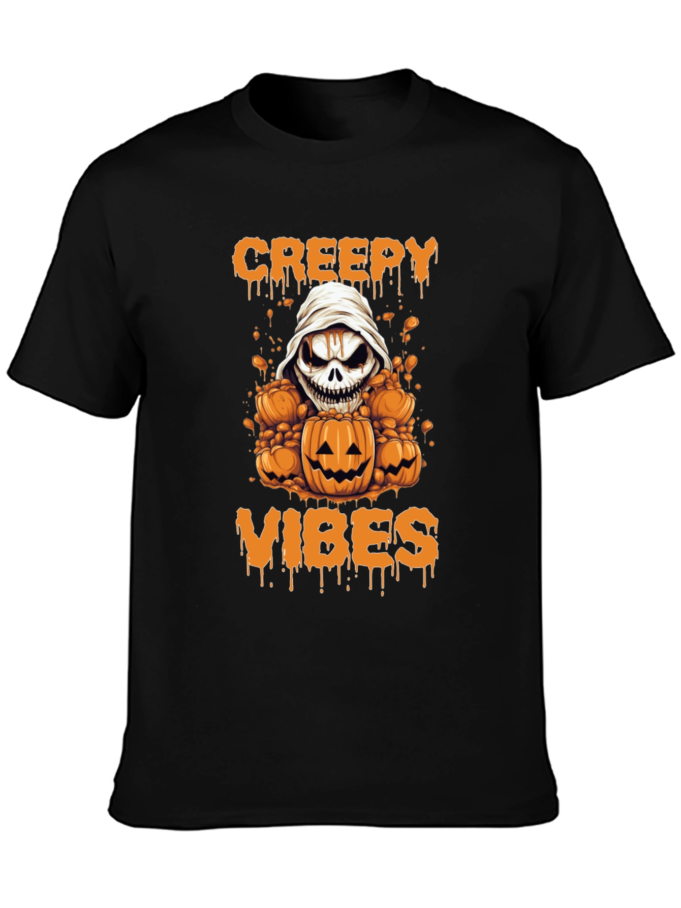 Creepy Vibes Halloween T-Shirt