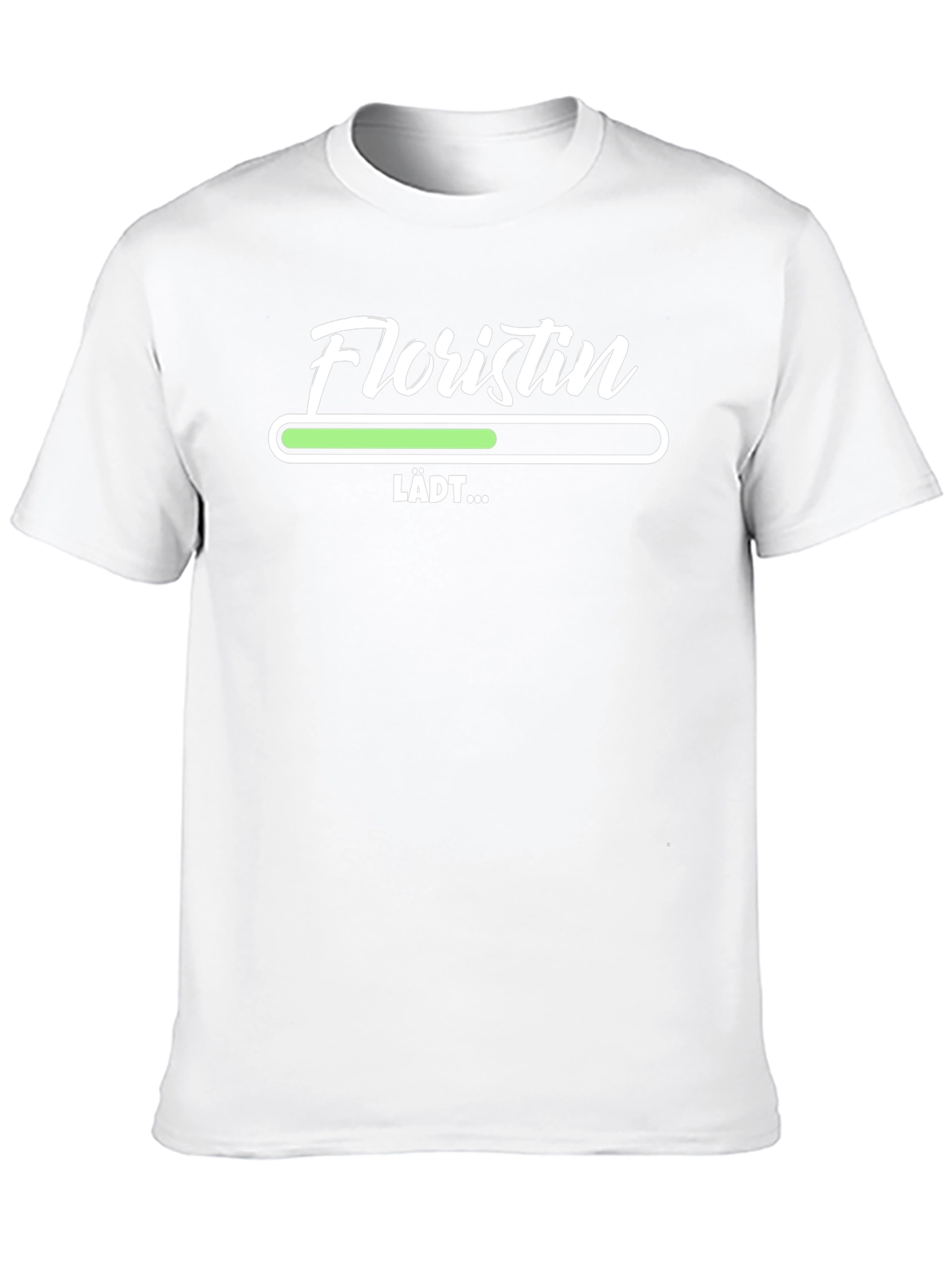 Floristin Loading T-Shirt - Black Graphic Tee