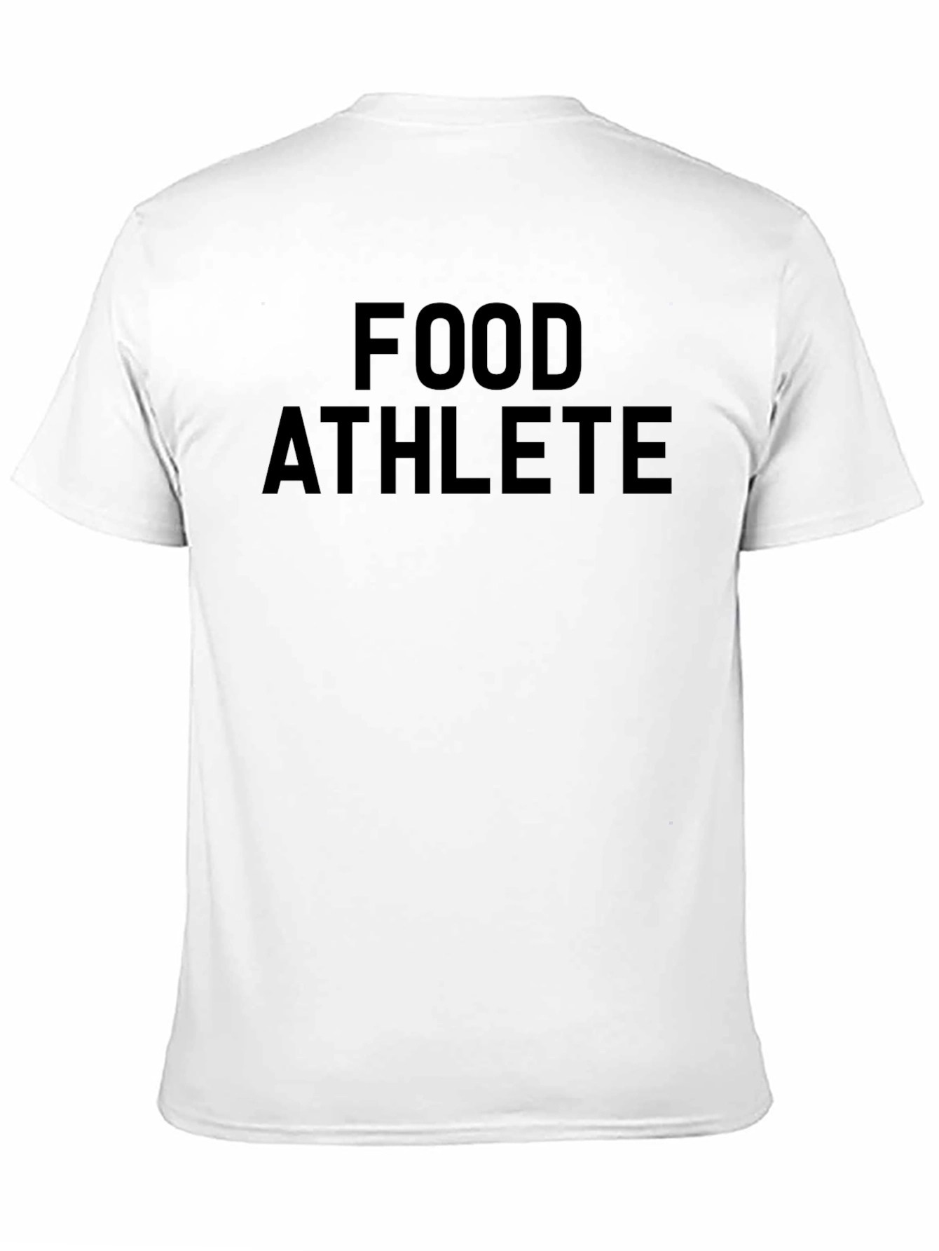 Food Athlete Graphic T-Shirt - Black