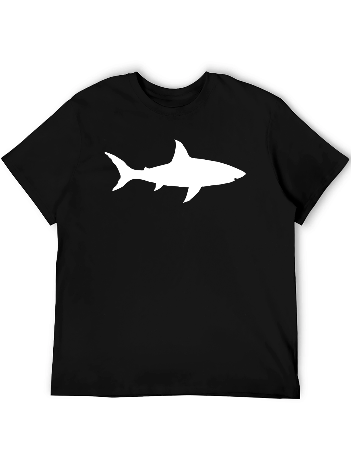 Shark Graphic Tee - Mens Black T-Shirt