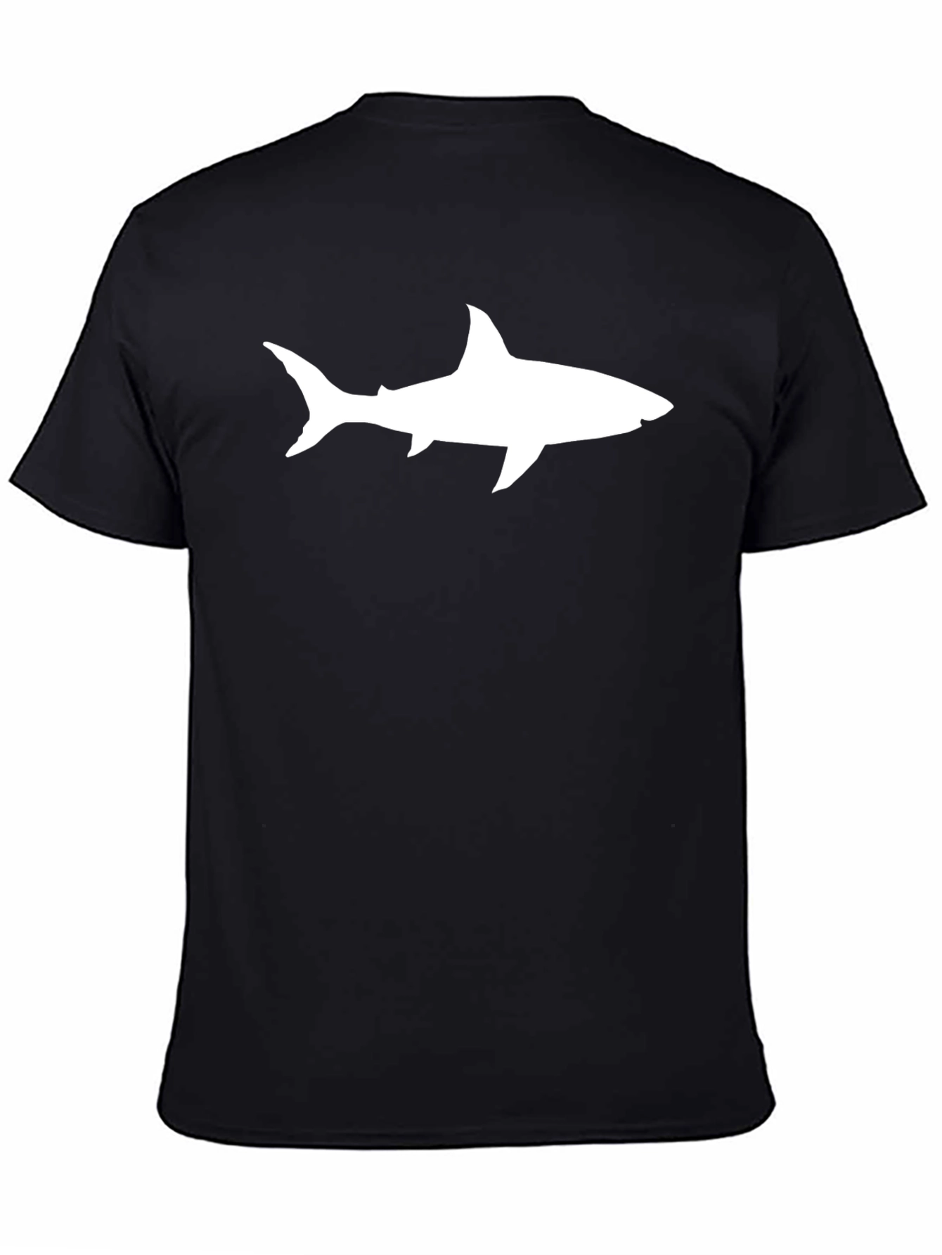 Shark Graphic Tee - Mens Black T-Shirt