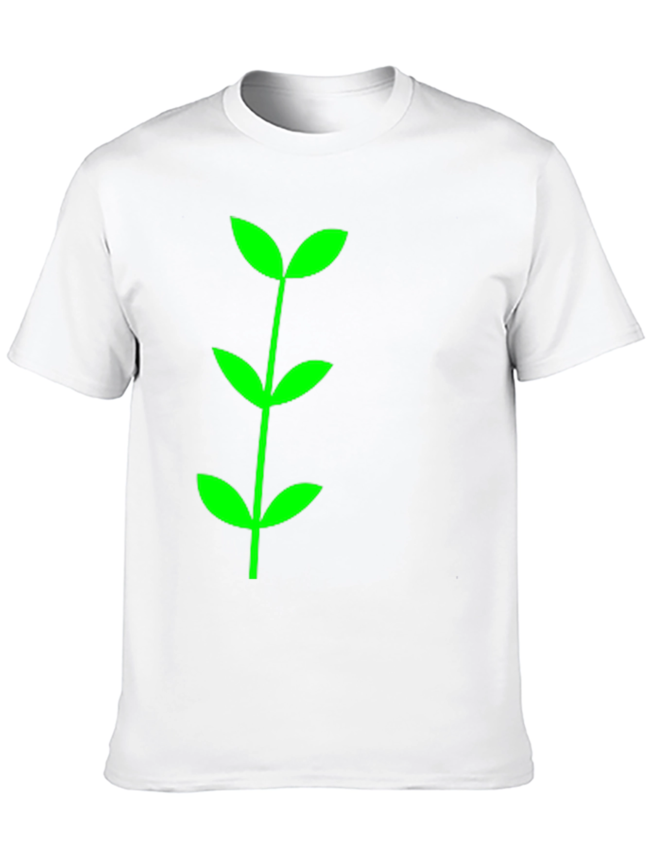 Green Sprout Black T-Shirt - Eco-Friendly Style